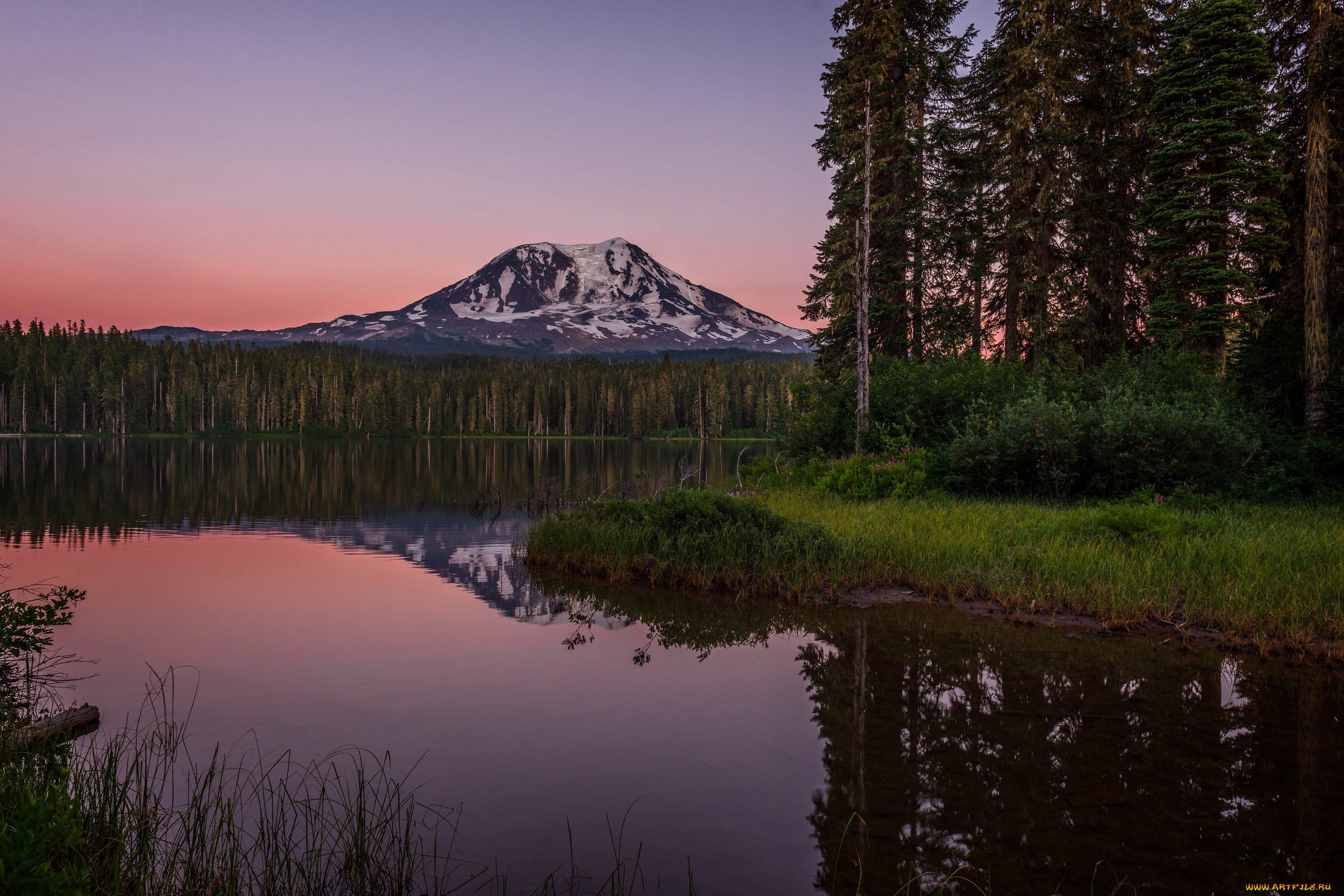 природа, реки, озера, река, лес, горы