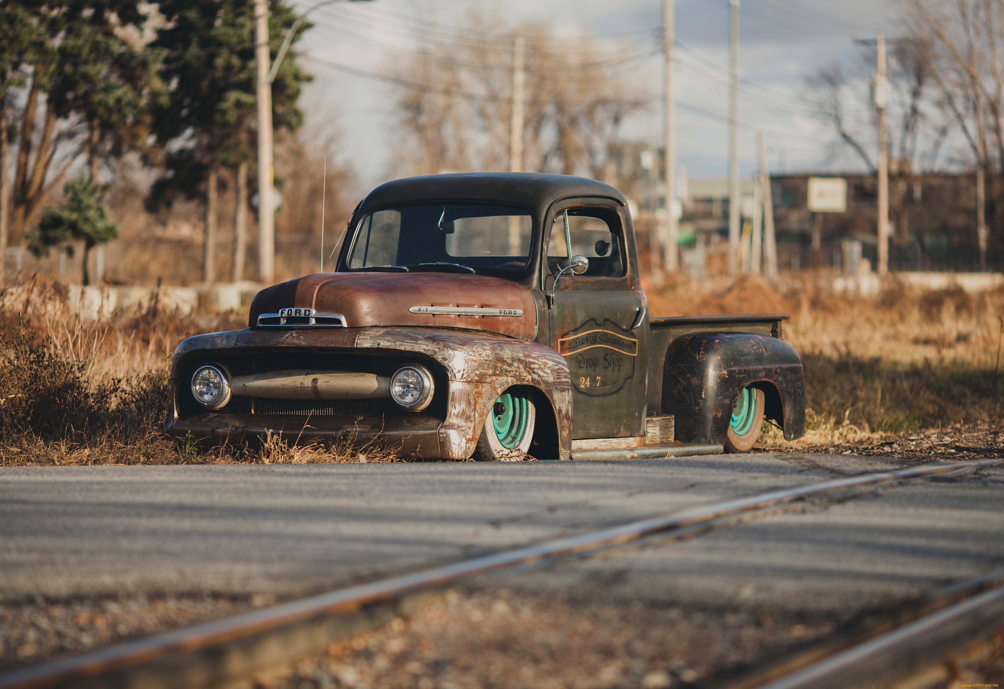 автомобили, custom, pick-up, ford