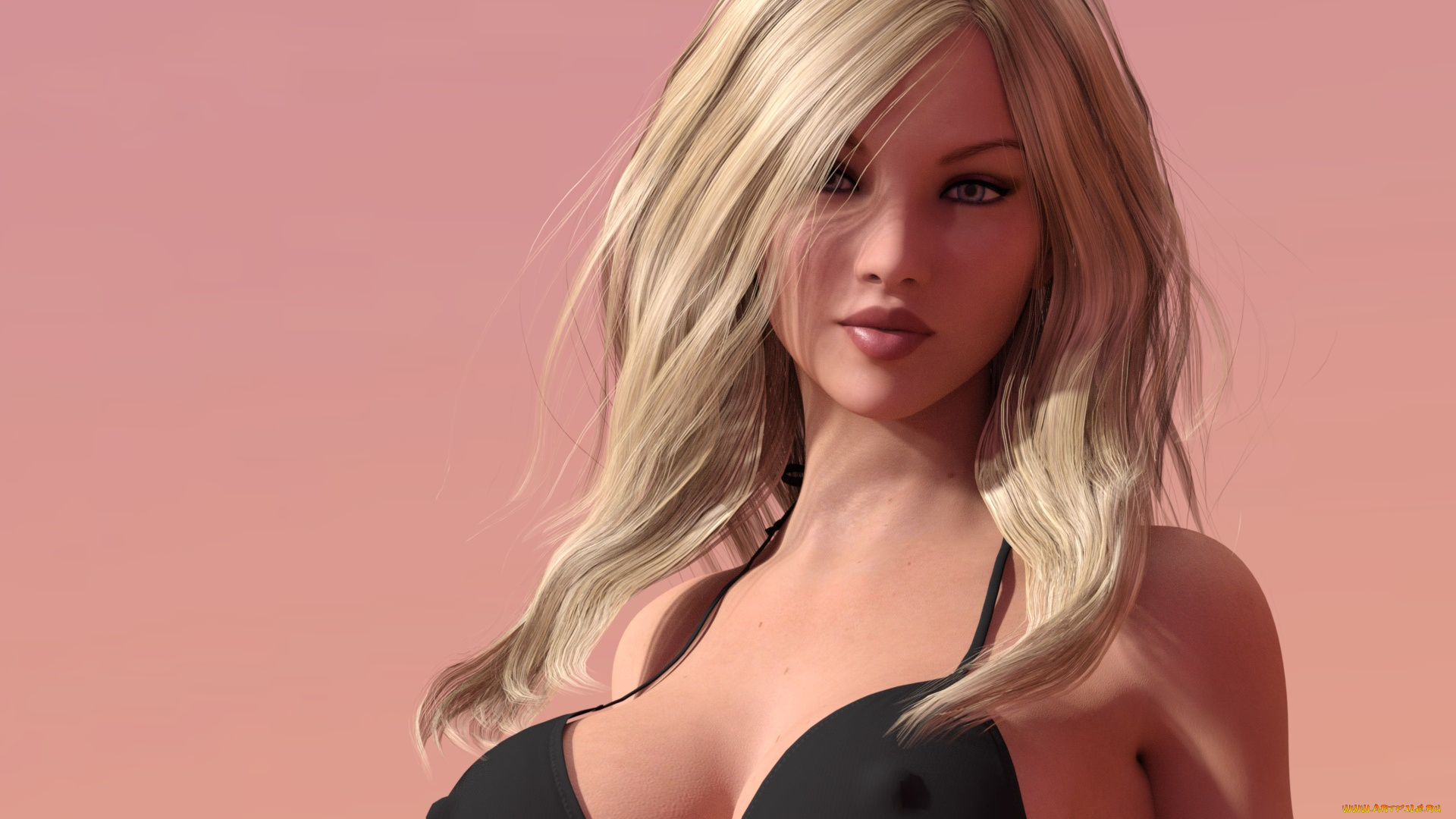 3д, графика, люди, , people, фон, взгляд, девушка