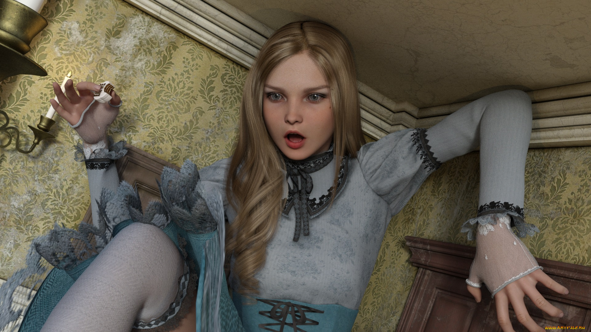 3д, графика, люди, , people, фон, взгляд, девушка