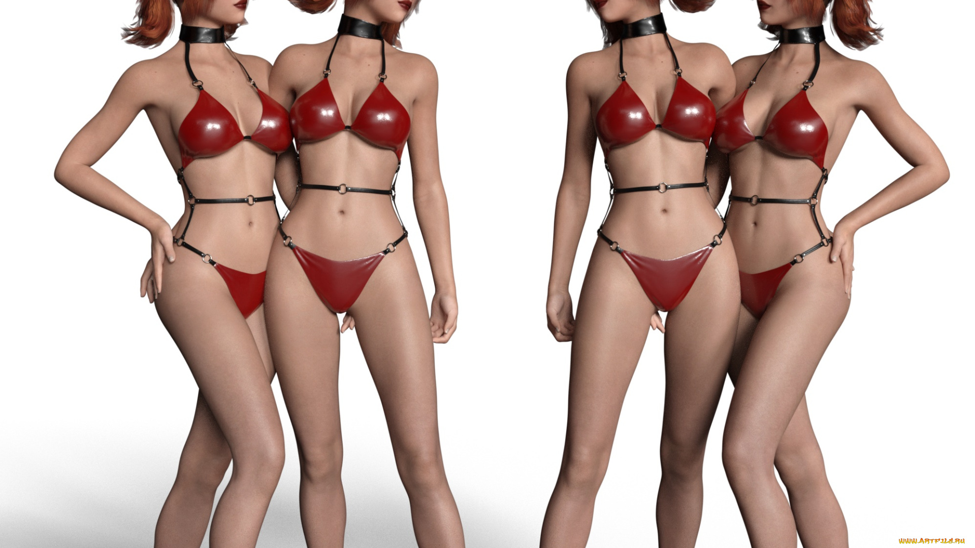 3д, графика, люди, , people, фон, взгляд, девушки