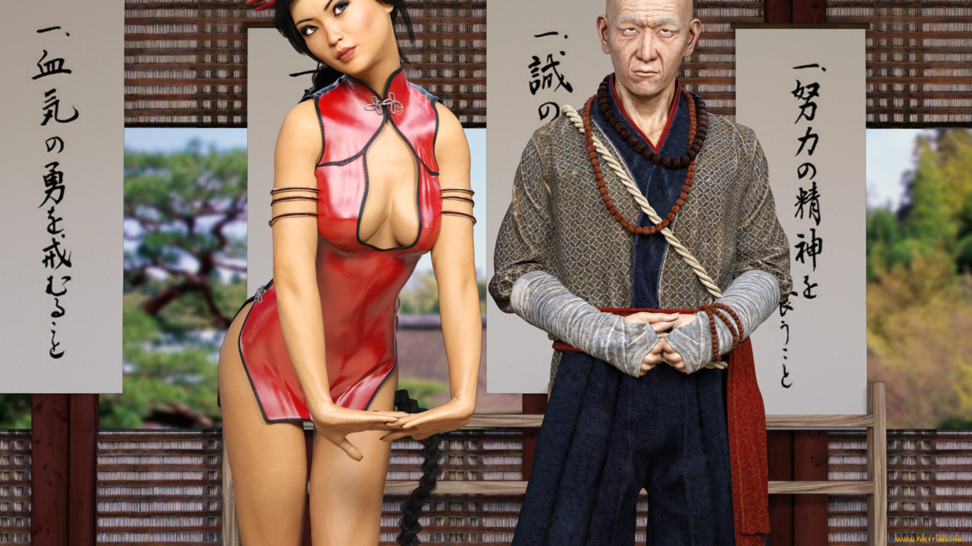 3д, графика, люди, , people, взгляд, девушка, фон