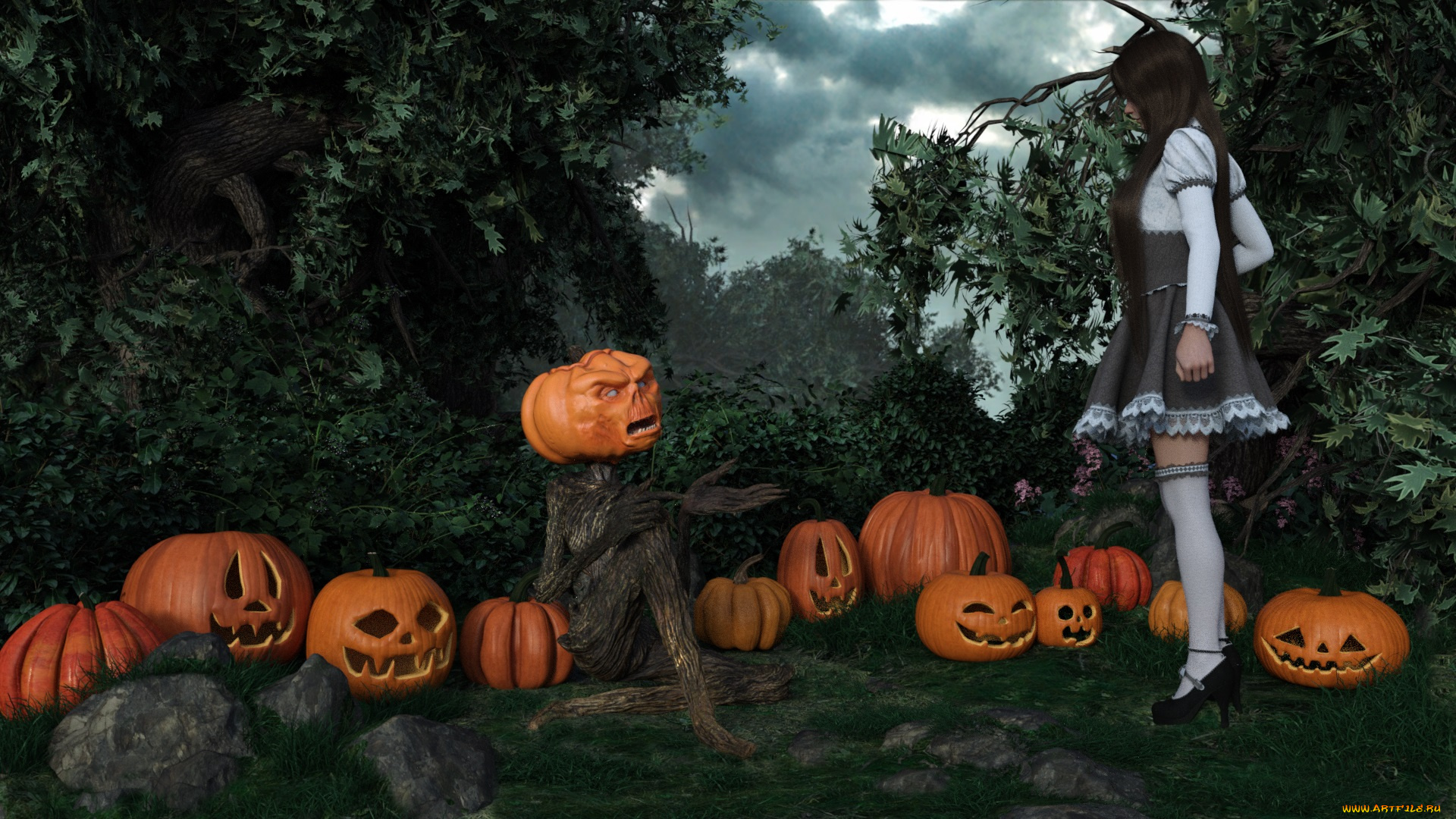 3д, графика, праздники, , holidays, взгляд, девушка, фон