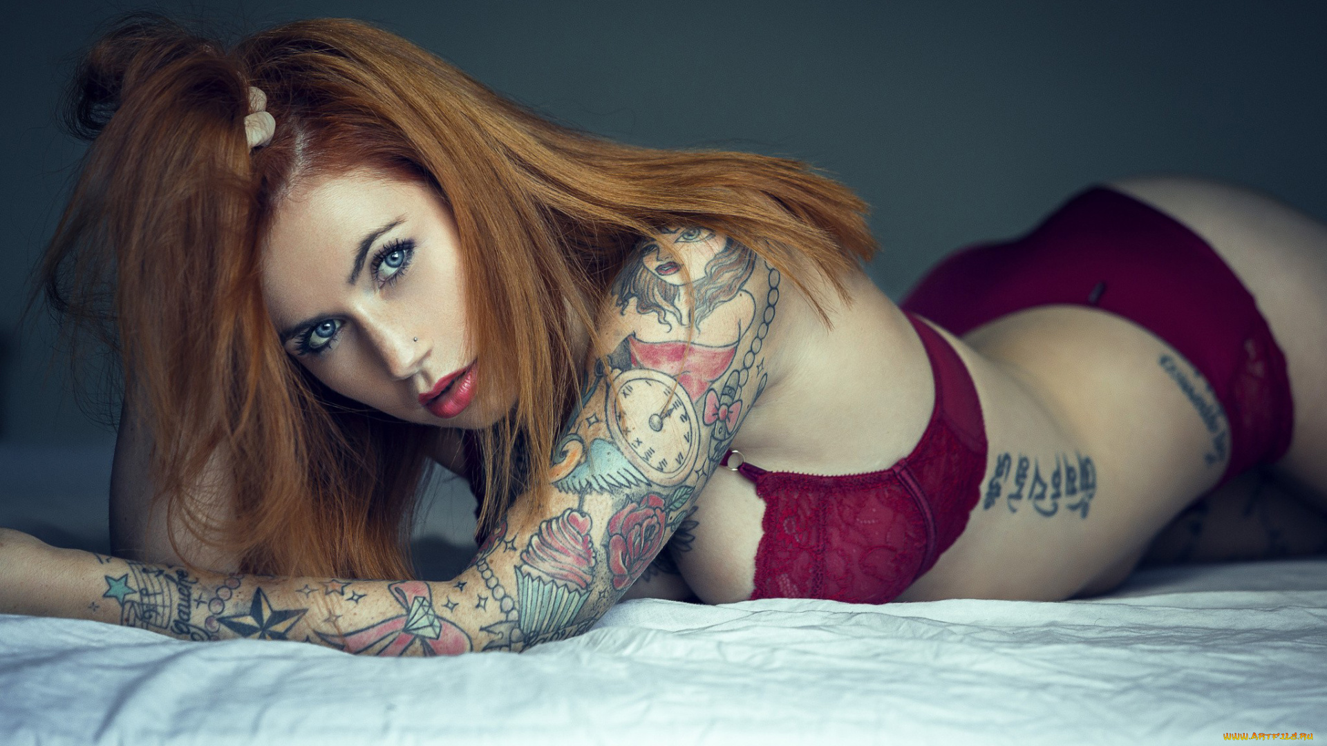 девушка, девушки, -unsort, , рыжеволосые, и, другие, модель