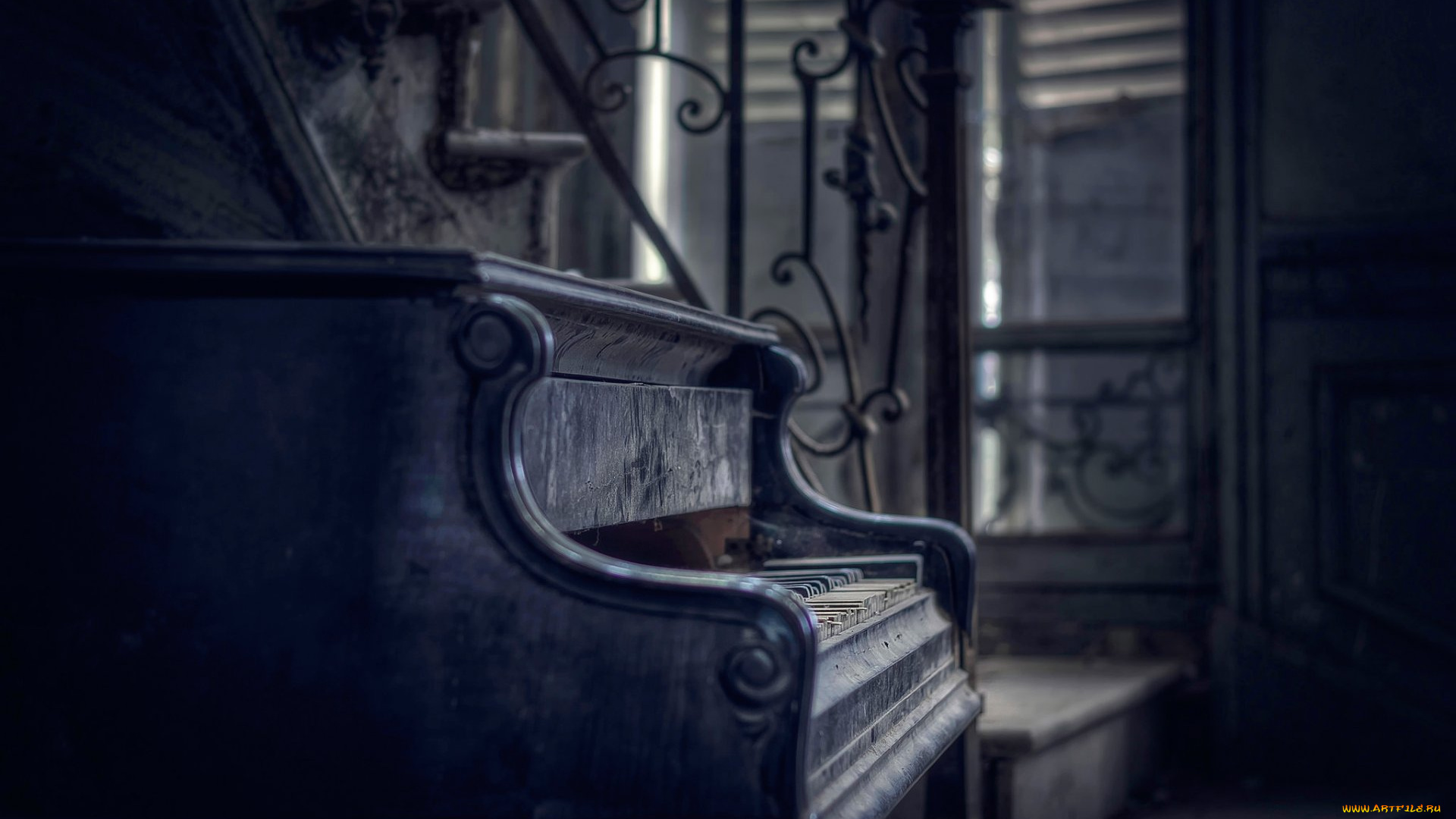 музыка, -музыкальные, инструменты, лестница, пианино