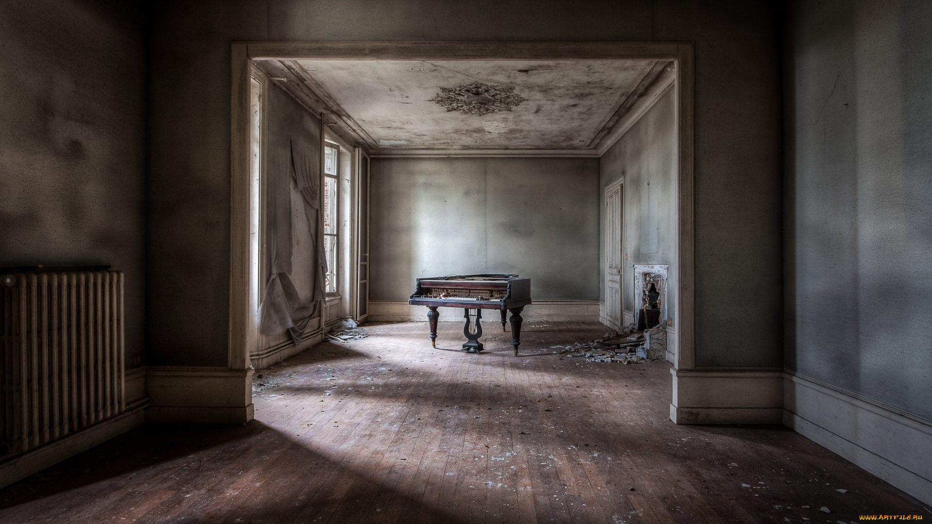 музыка, -музыкальные, инструменты, помещение, рояль