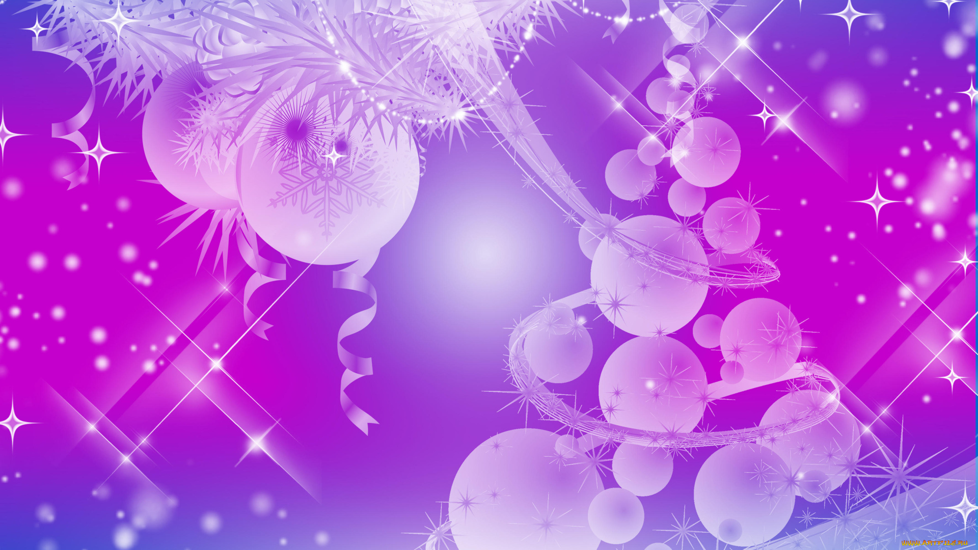 праздничные, векторная, графика, , новый, год, фон, шары