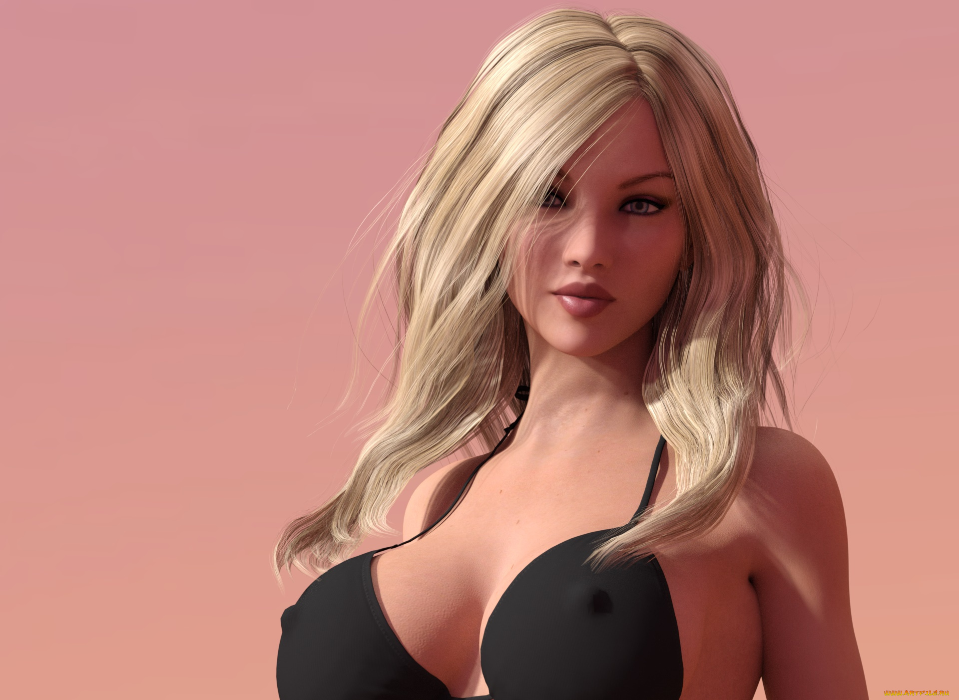 3д, графика, люди, , people, фон, взгляд, девушка