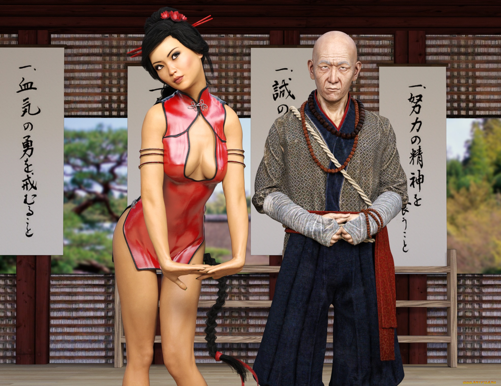 3д, графика, люди, , people, взгляд, девушка, фон