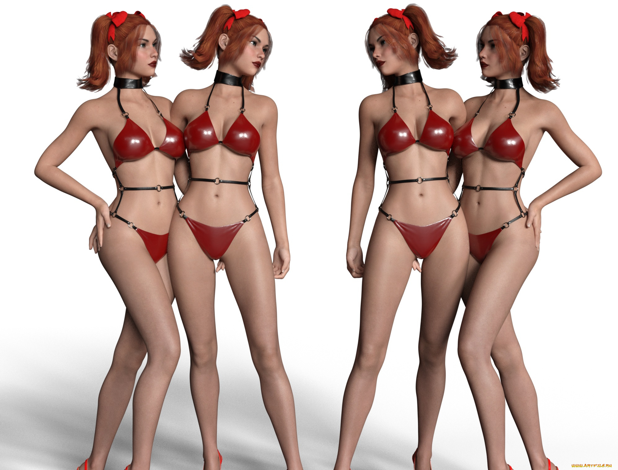 3д, графика, люди, , people, фон, взгляд, девушки