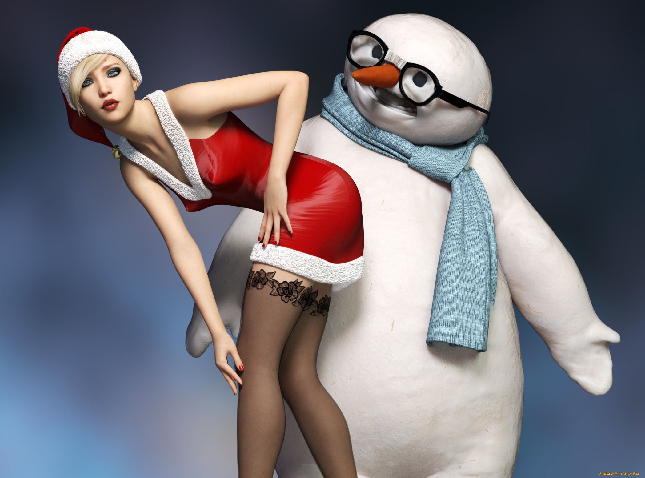 3д, графика, юмор, , humor, фон, взгляд, девушка