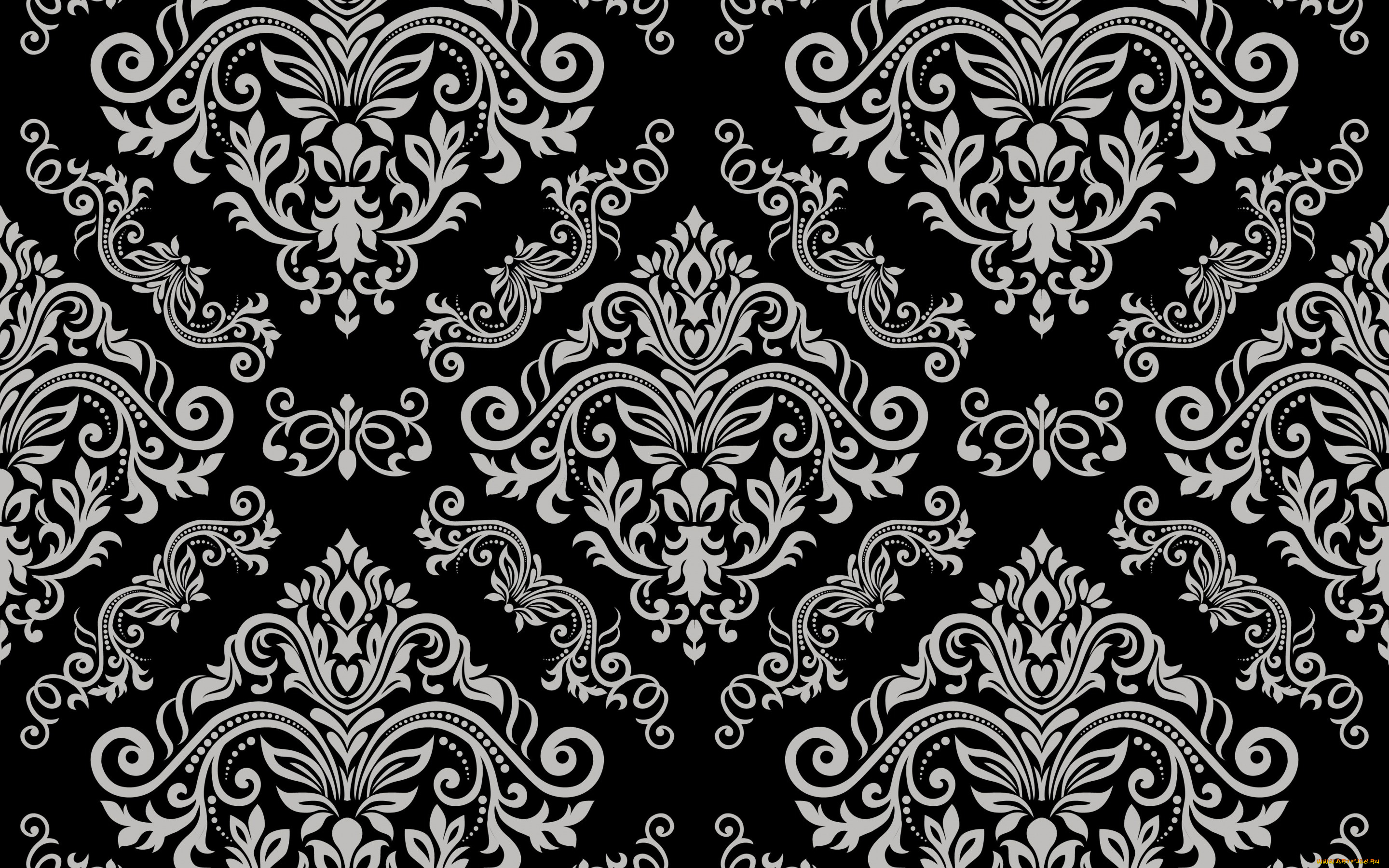векторная, графика, графика, , graphics, pattern, vintage, серый, floral, vector, grey, черный, seamless, background, орнамент, element