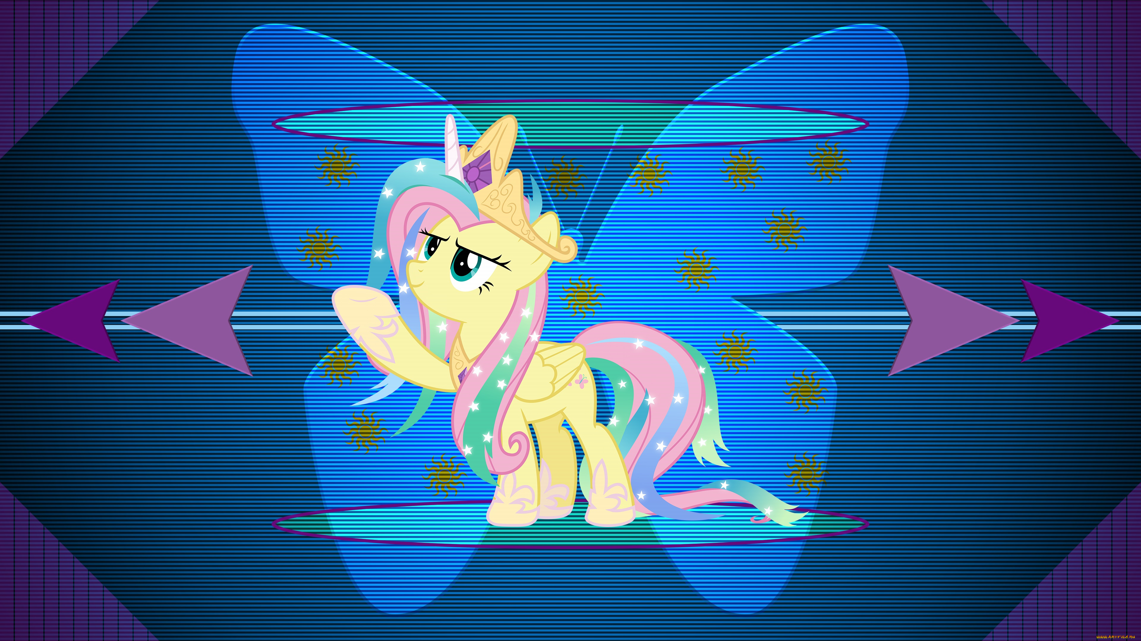 мультфильмы, my, little, pony, пони, фон