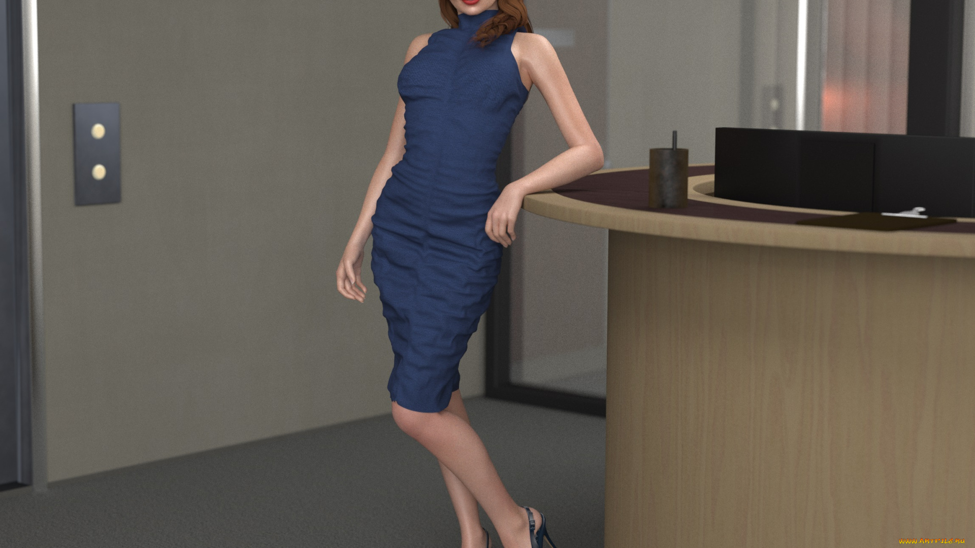 3д, графика, люди, , people, девушка, взгляд, фон