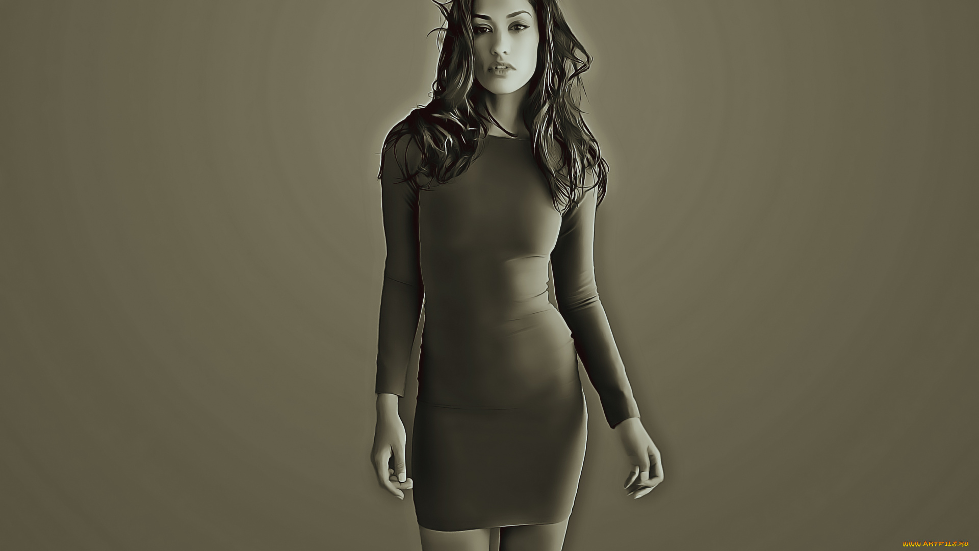 календари, компьютерный, дизайн, девушка, 2019, calendar, женщина, модель, взгляд