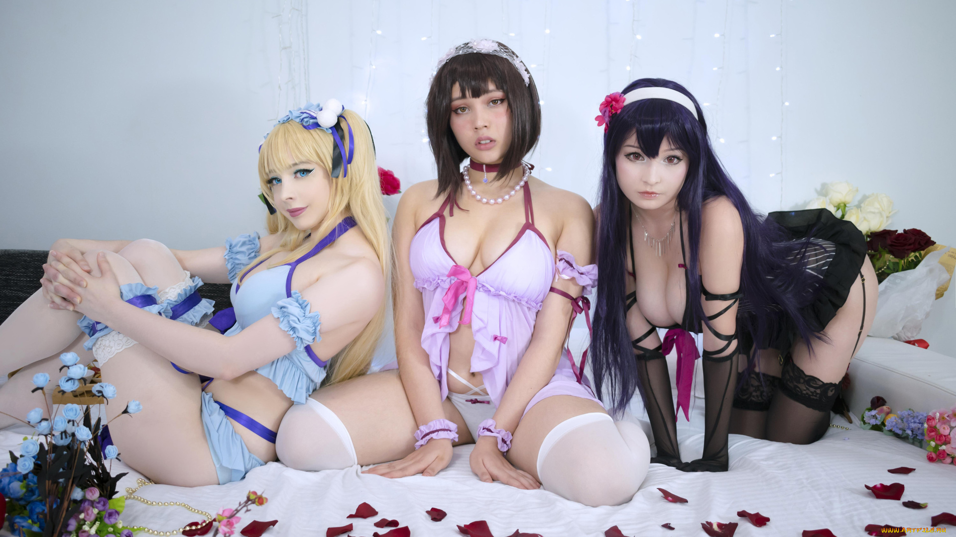 девушки, hidori, rose, красивая, девушка, hidori, rose