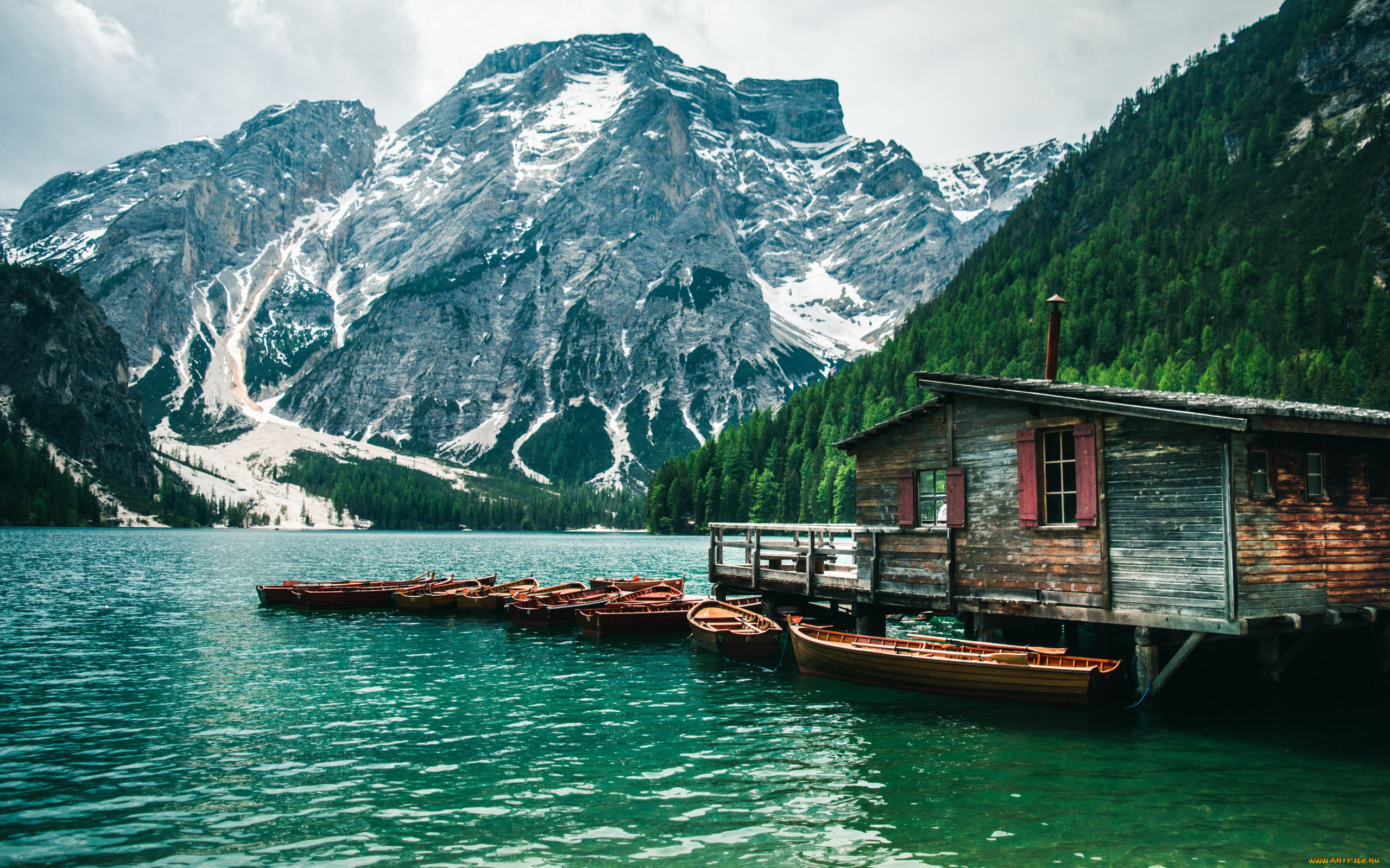 корабли, лодки, , шлюпки, горы, озеро