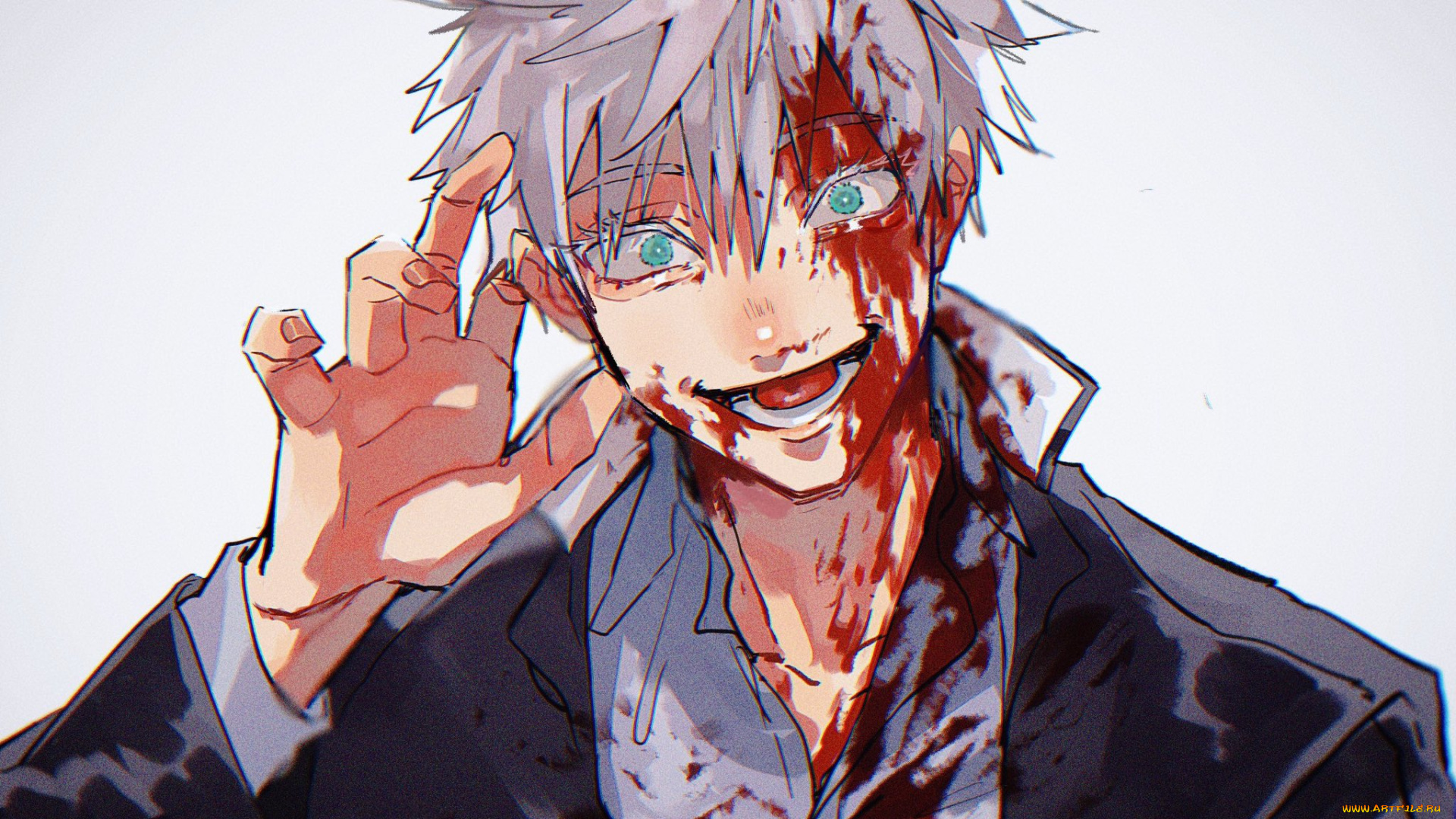 аниме, jujutsu, kaisen, магическая, битва