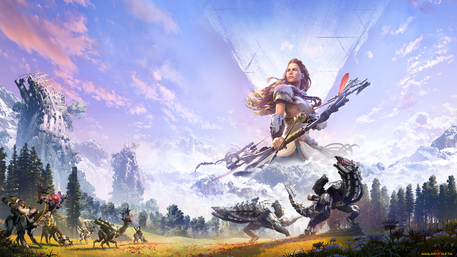 horizon, zero, dawn, видео, игры, horizon, zero, dawn