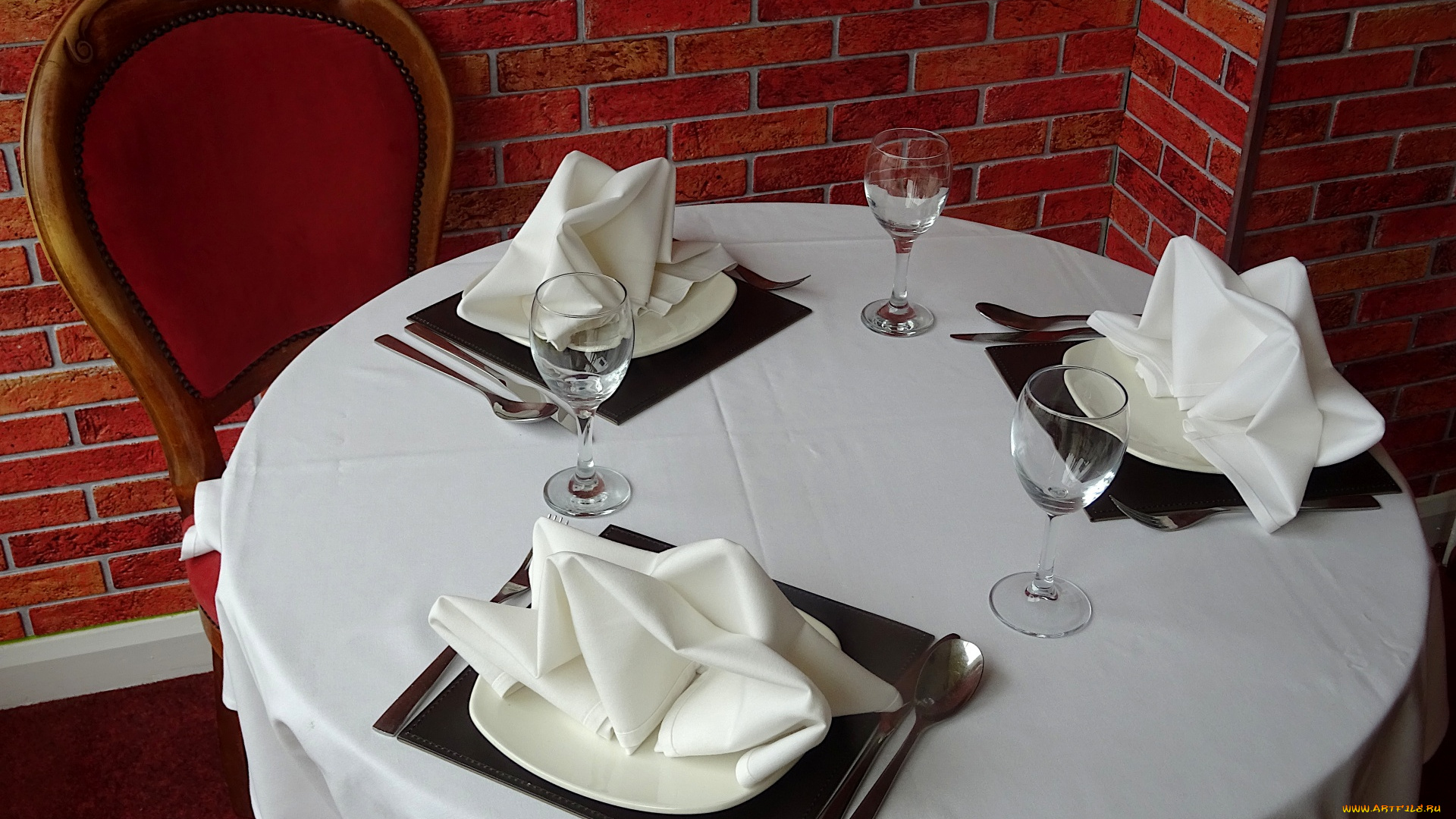 интерьер, декор, , отделка, , сервировка, приборы, бокалы, салфетки