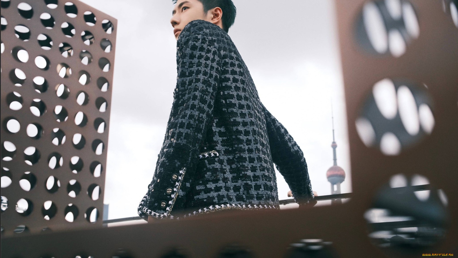 мужчины, wang, yi, bo, актер, пиджак, конструкции