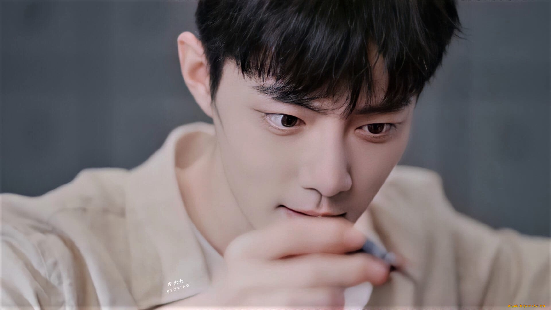 мужчины, xiao, zhan, актер, лицо