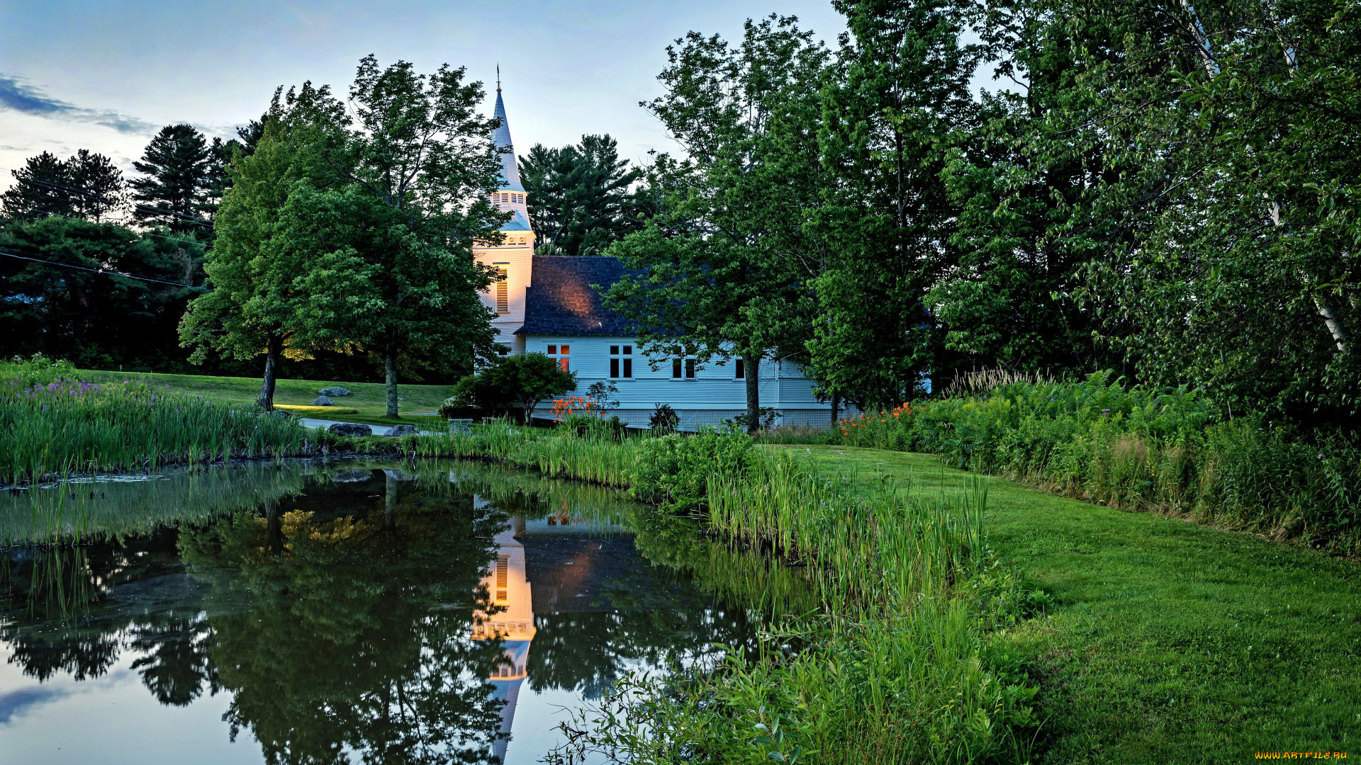 sugar, hill, , new, hampshire, usa, города, -, католические, соборы, , костелы, , аббатства, sugar, hill, new, hampshire