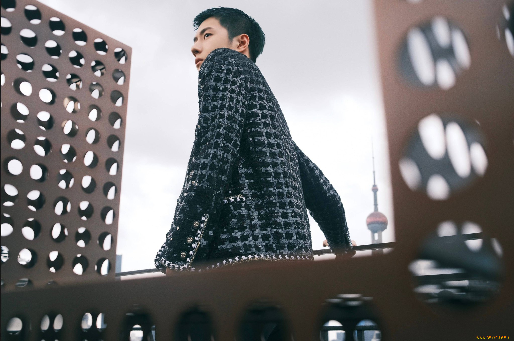 мужчины, wang, yi, bo, актер, пиджак, конструкции