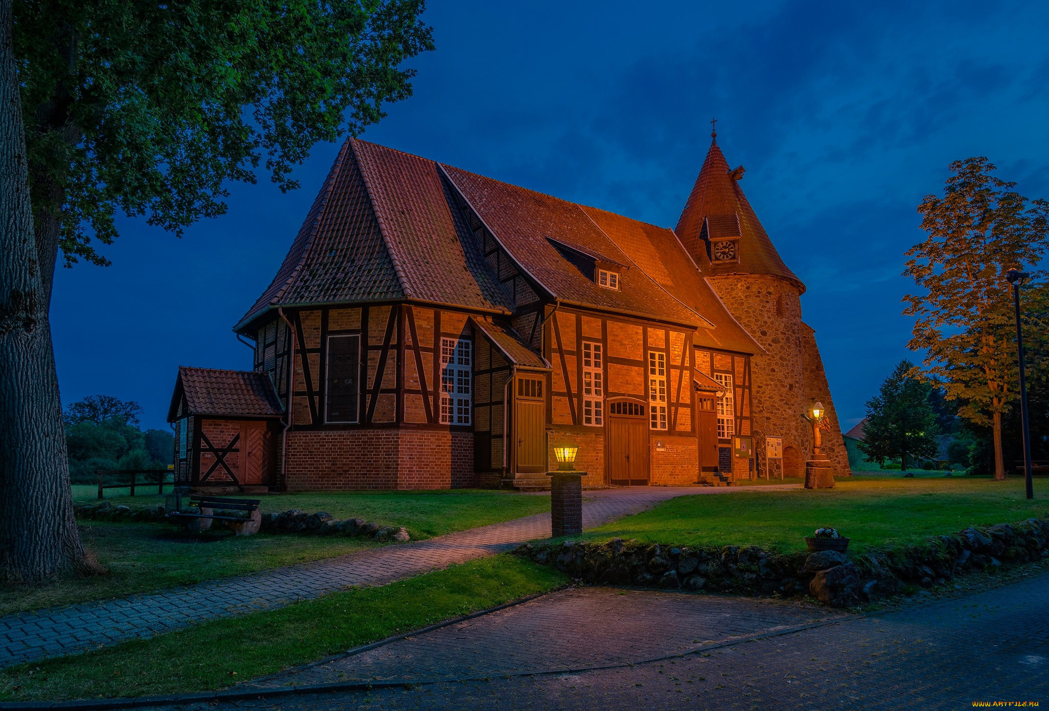 suderburg, germany, города, -, католические, соборы, , костелы, , аббатства