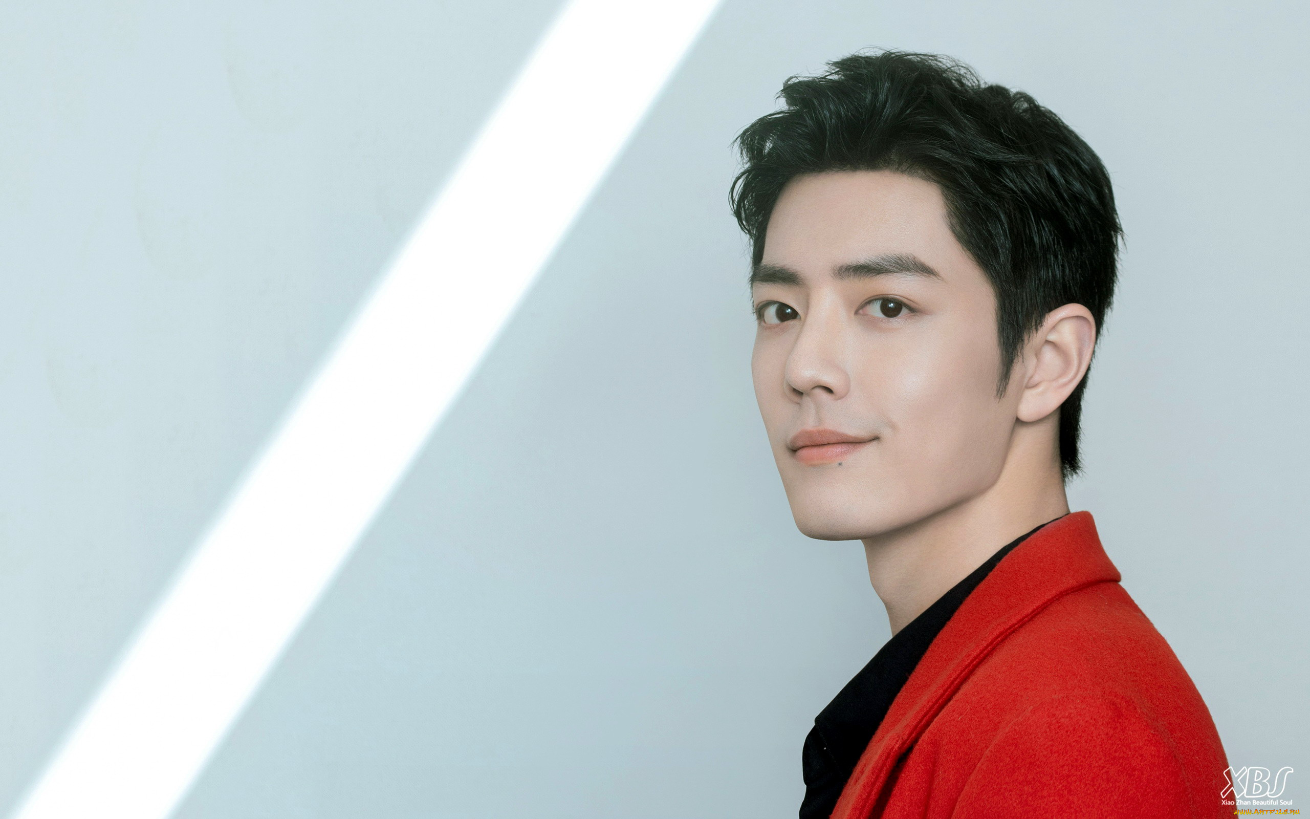 мужчины, xiao, zhan, актер, лицо, улыбка