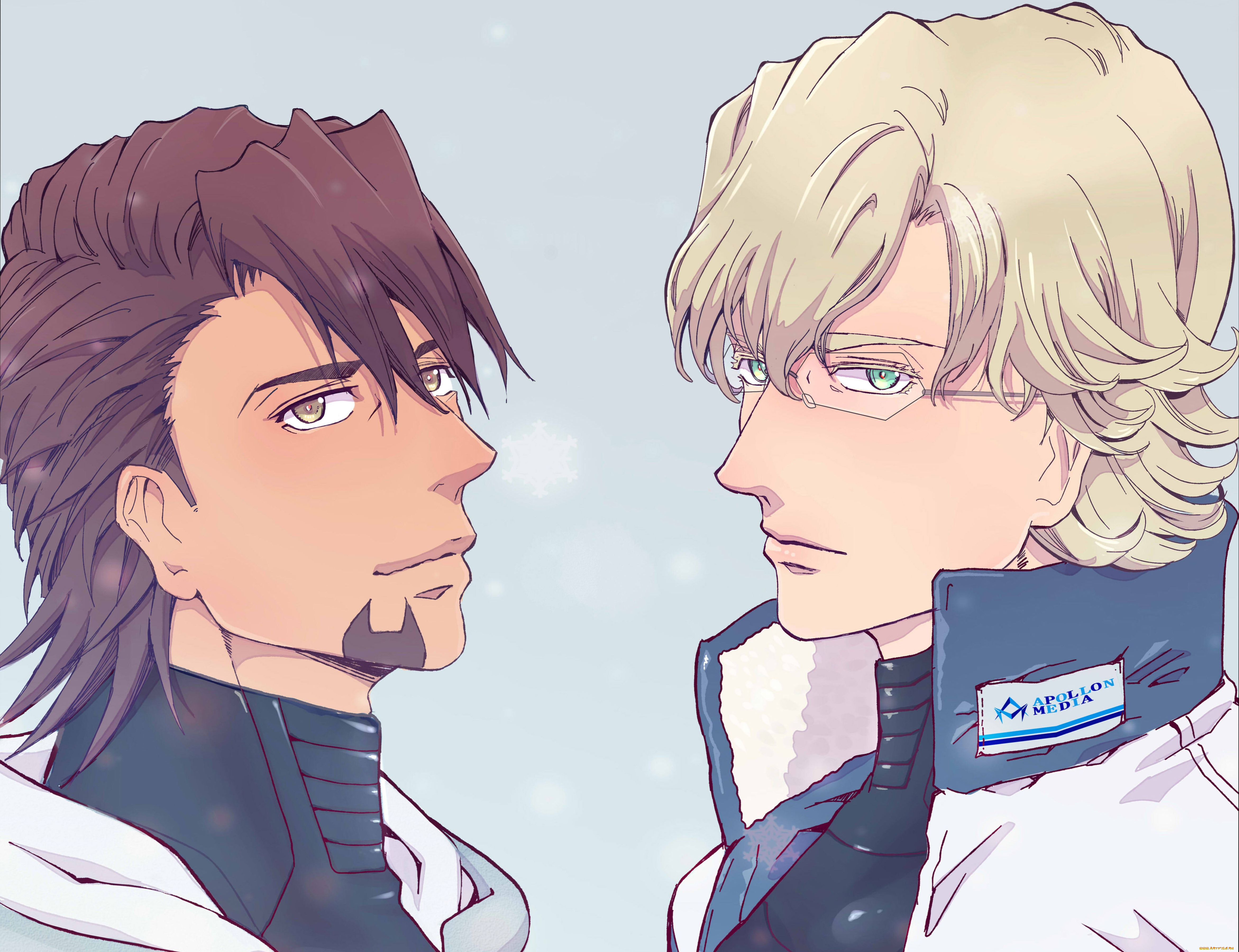 аниме, tiger, and, bunny, тигр, и, кролик