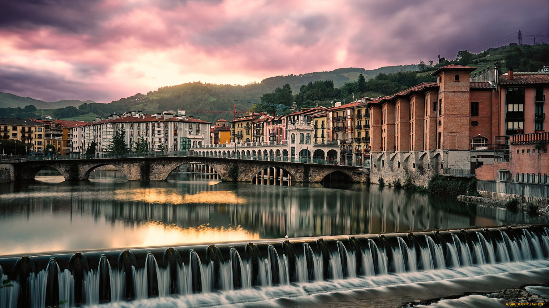 tolosa, basque, country, spain, города, -, мосты, basque, country