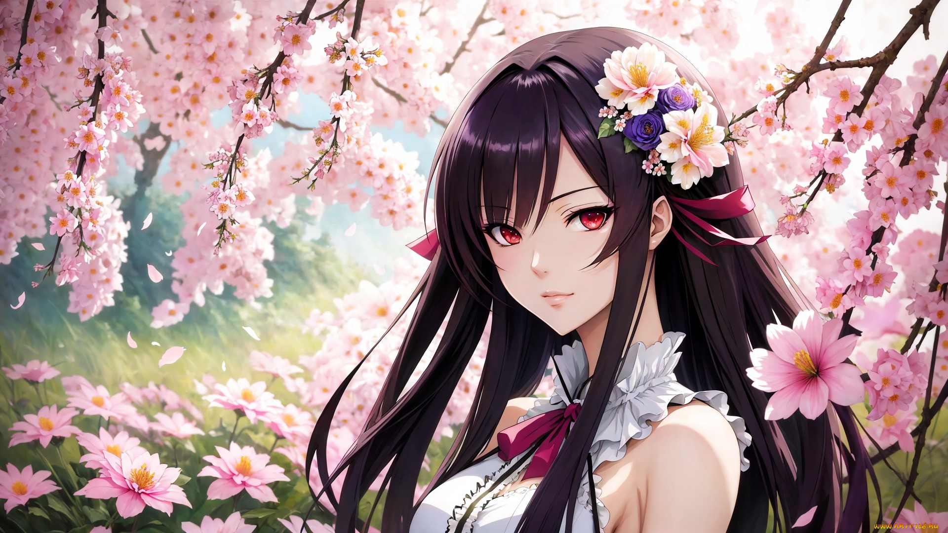 аниме, пейзажи, , природа, нейросети, графика, нейроарт, ai, art, нейронные, сети, рисунки, нейро, искусство