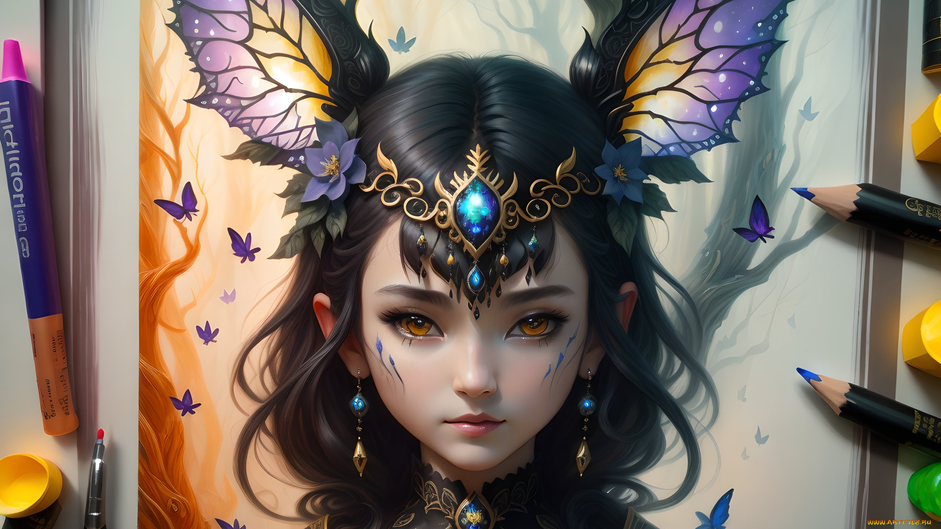 фэнтези, девушки, нейросети, графика, нейроарт, ai, art, нейронные, сети, рисунки, нейро, искусство