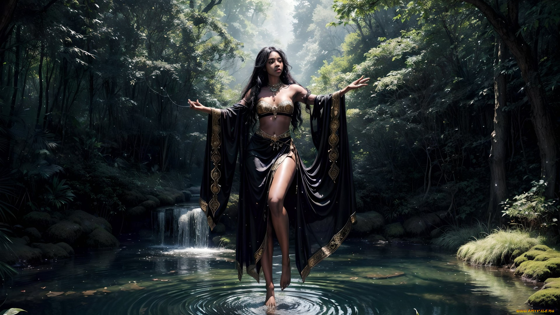 фэнтези, девушки, нейросети, графика, нейроарт, ai, art, нейронные, сети, рисунки, нейро, искусство