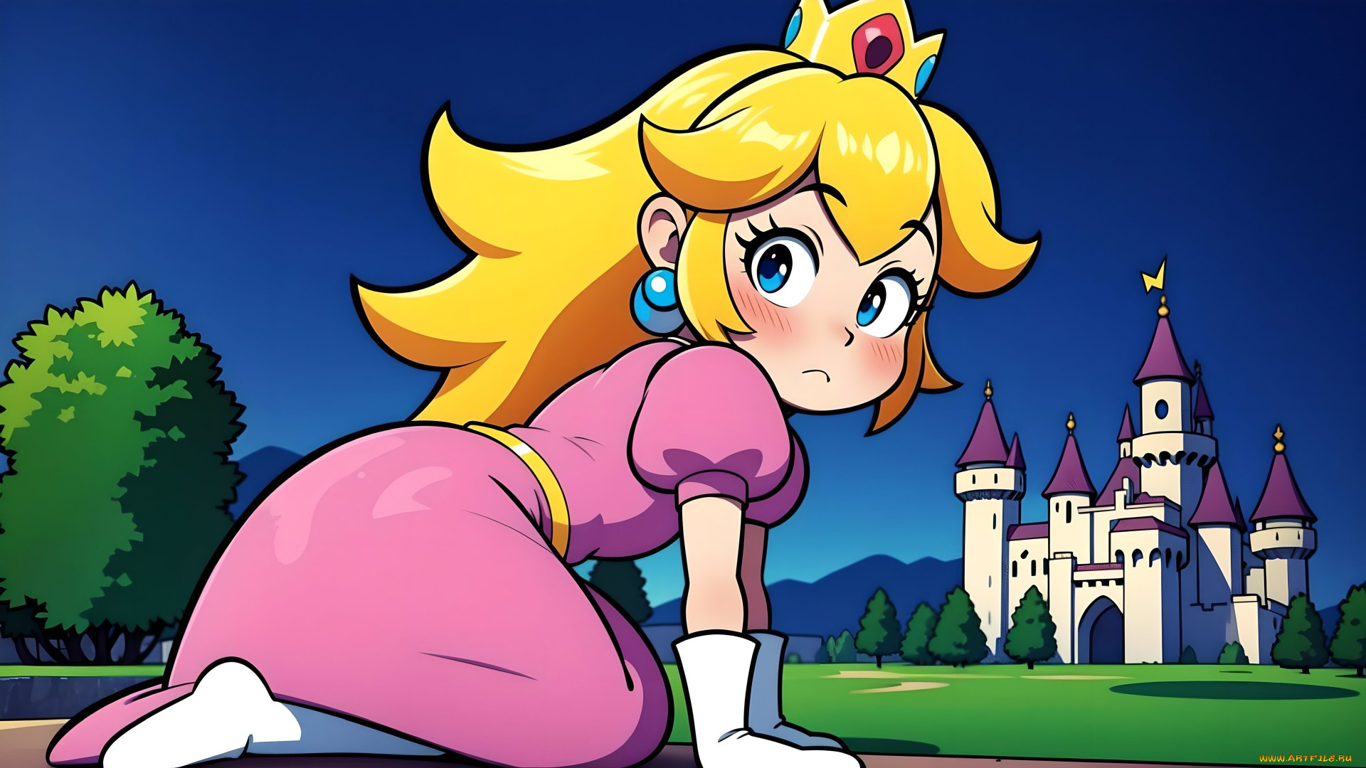 видео, игры, super, mario, bros, нейросети, графика, нейроарт, ai, art, нейронные, сети, рисунки, нейро, искусство