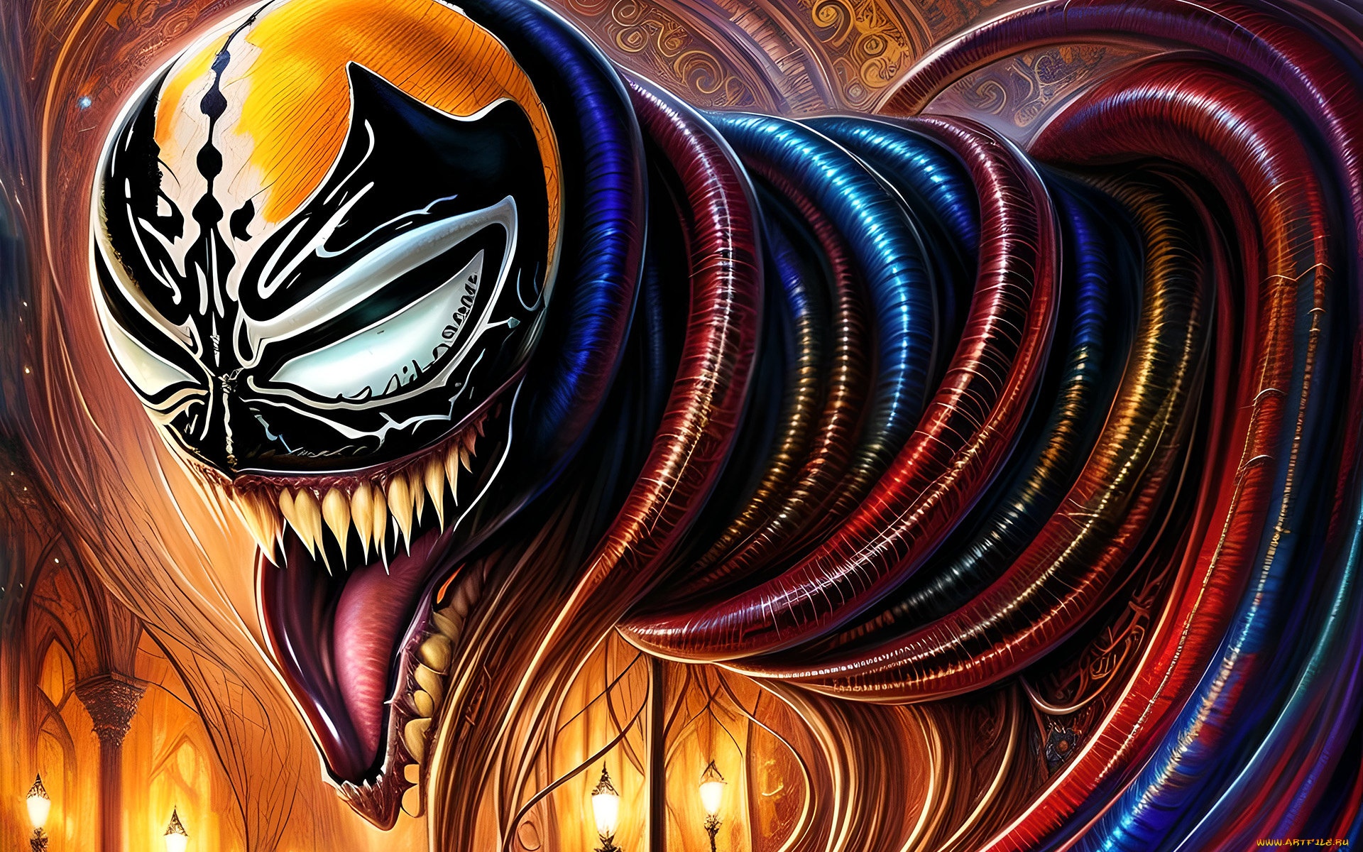 рисованное, комиксы, нейросети, графика, нейроарт, ai, art, нейронные, сети, рисунки, нейро, искусство, venom, веном