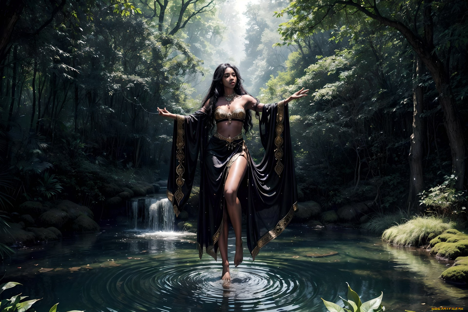 фэнтези, девушки, нейросети, графика, нейроарт, ai, art, нейронные, сети, рисунки, нейро, искусство