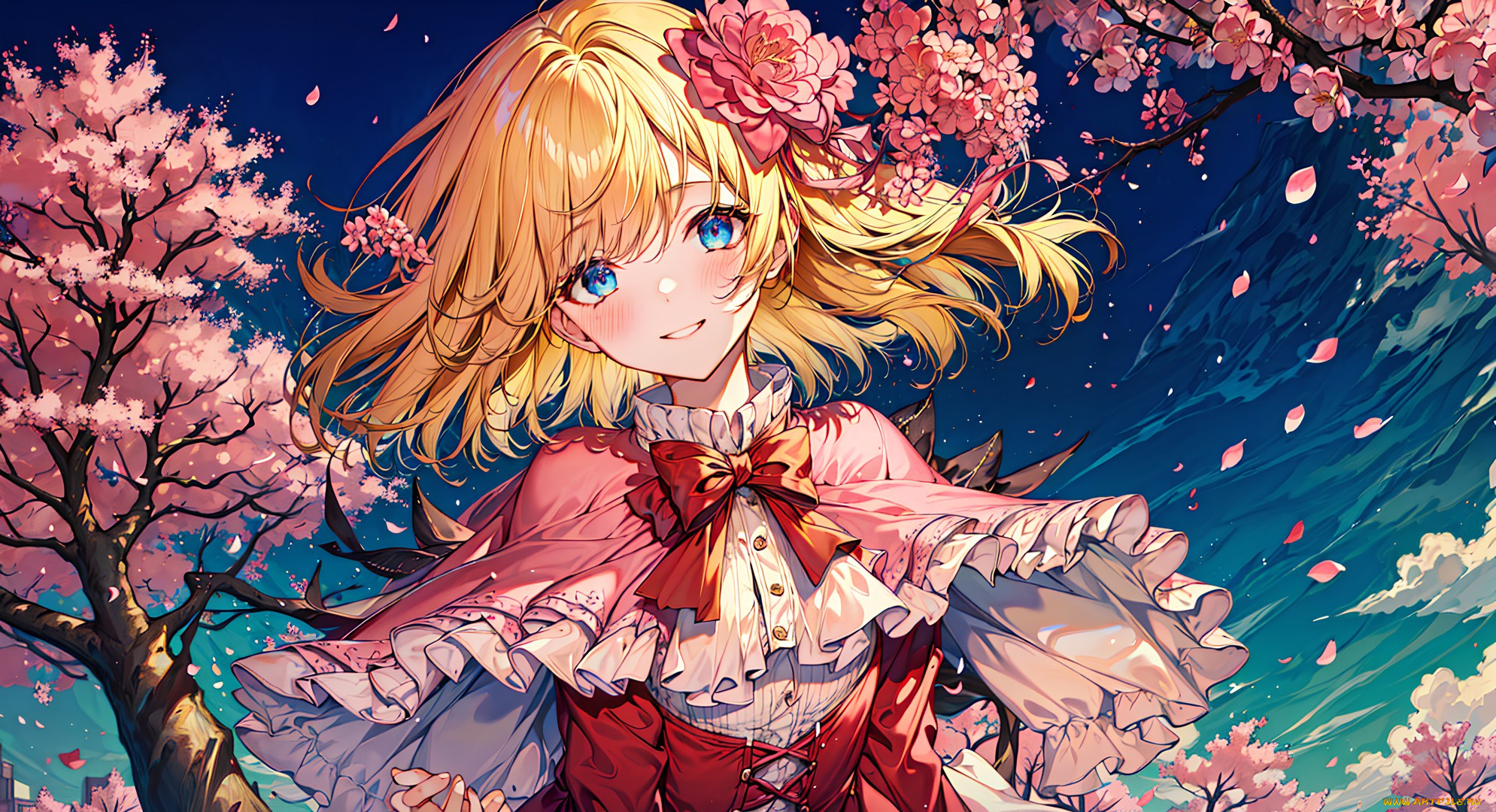 аниме, пейзажи, , природа, нейросети, графика, нейроарт, ai, art, нейронные, сети, рисунки, нейро, искусство