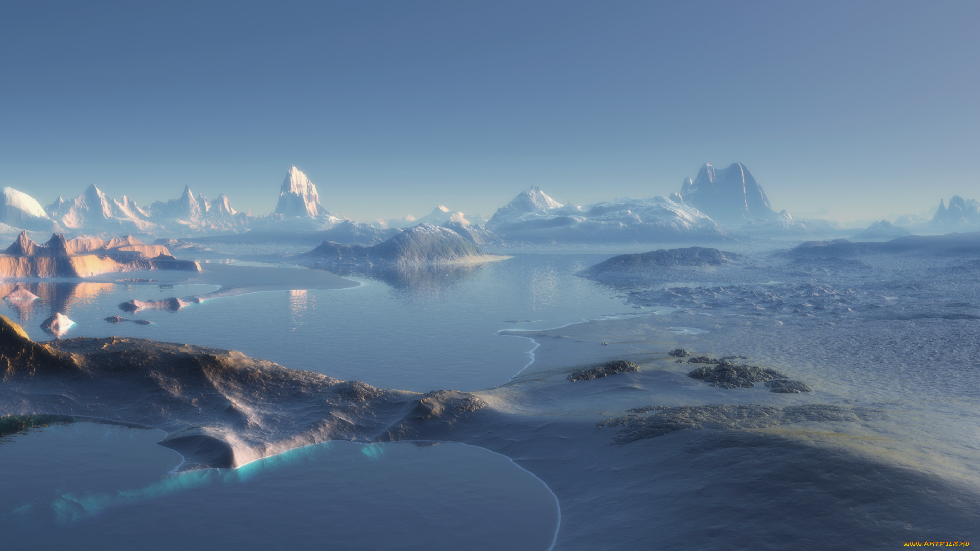 blankness, du, disp, edition, by, skybase, 3д, графика, nature, landscape, природа