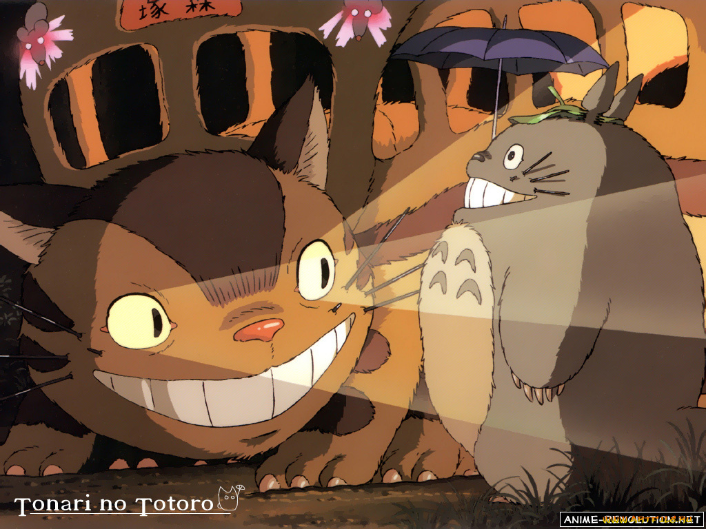 my, neighbor, totoro, аниме