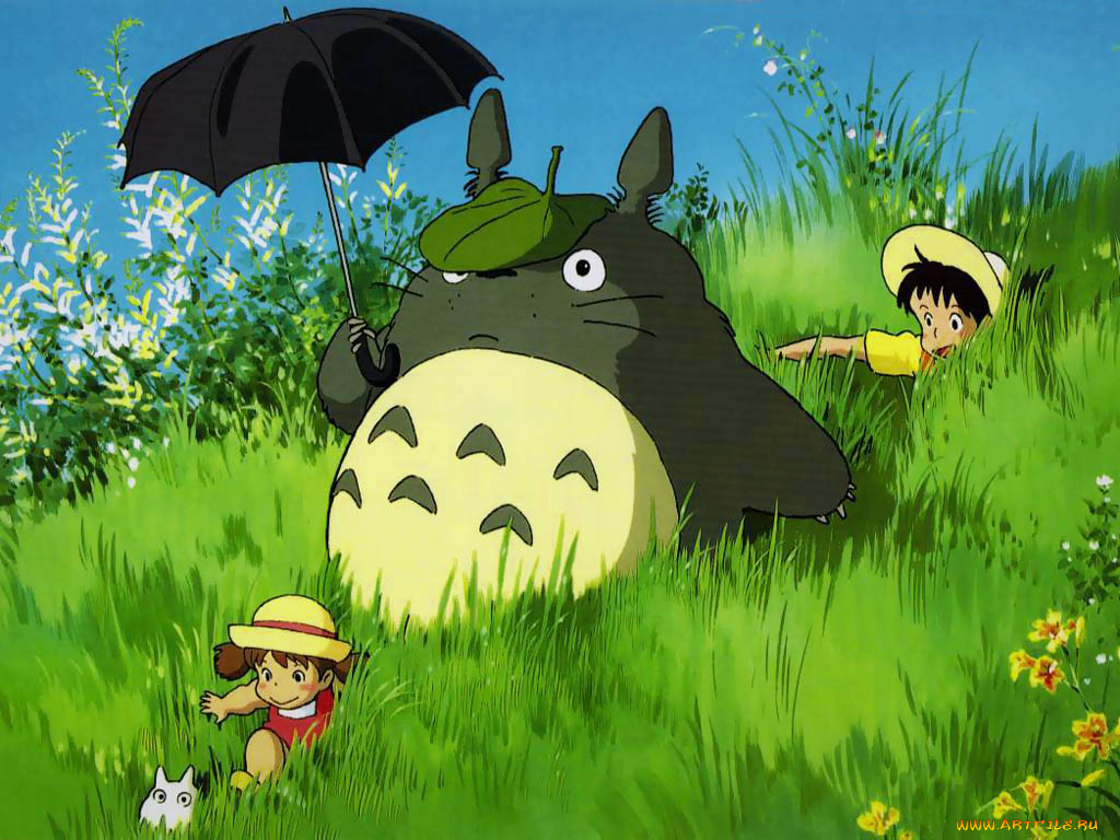my, neighbor, totoro, аниме