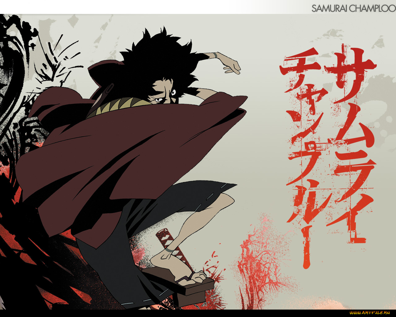 аниме, samurai, champloo
