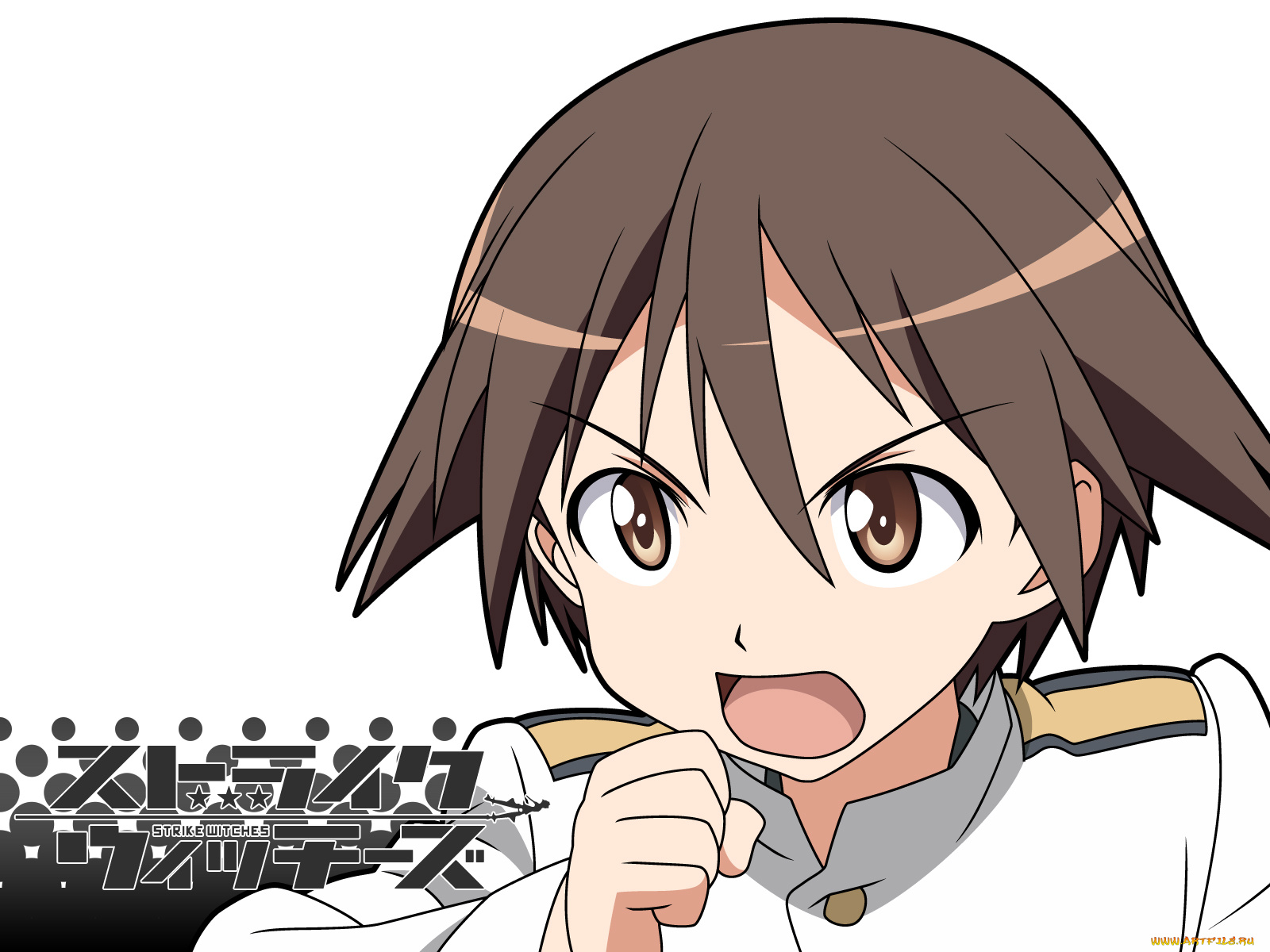 аниме, strike, witches