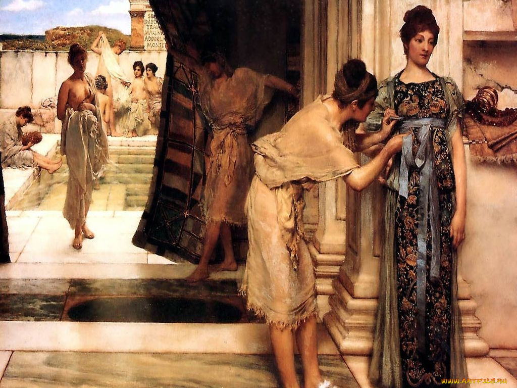 после, саун, рисованные, lawrence, alma, tadema