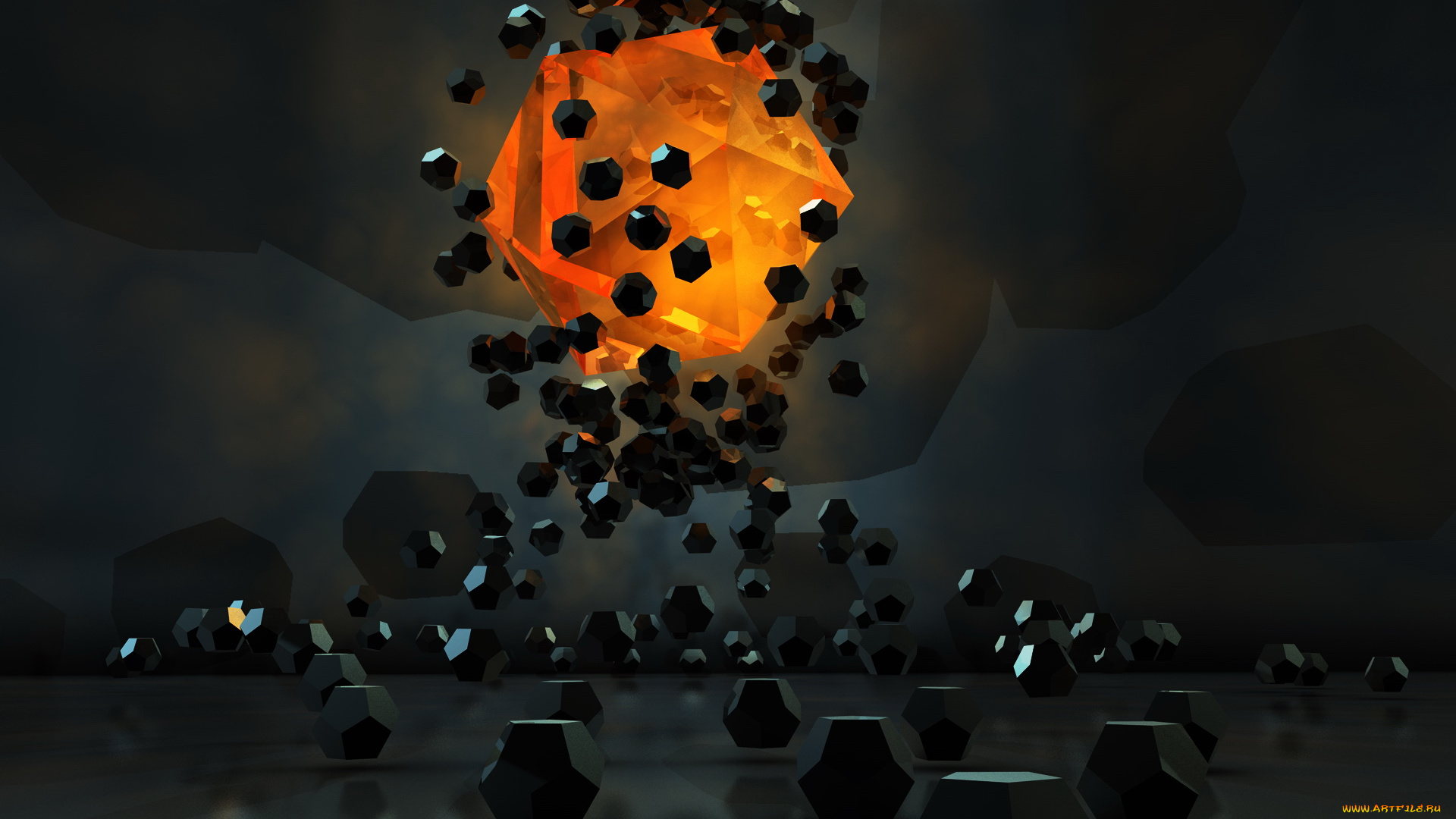 3д, графика, abstract, абстракции, абстракция