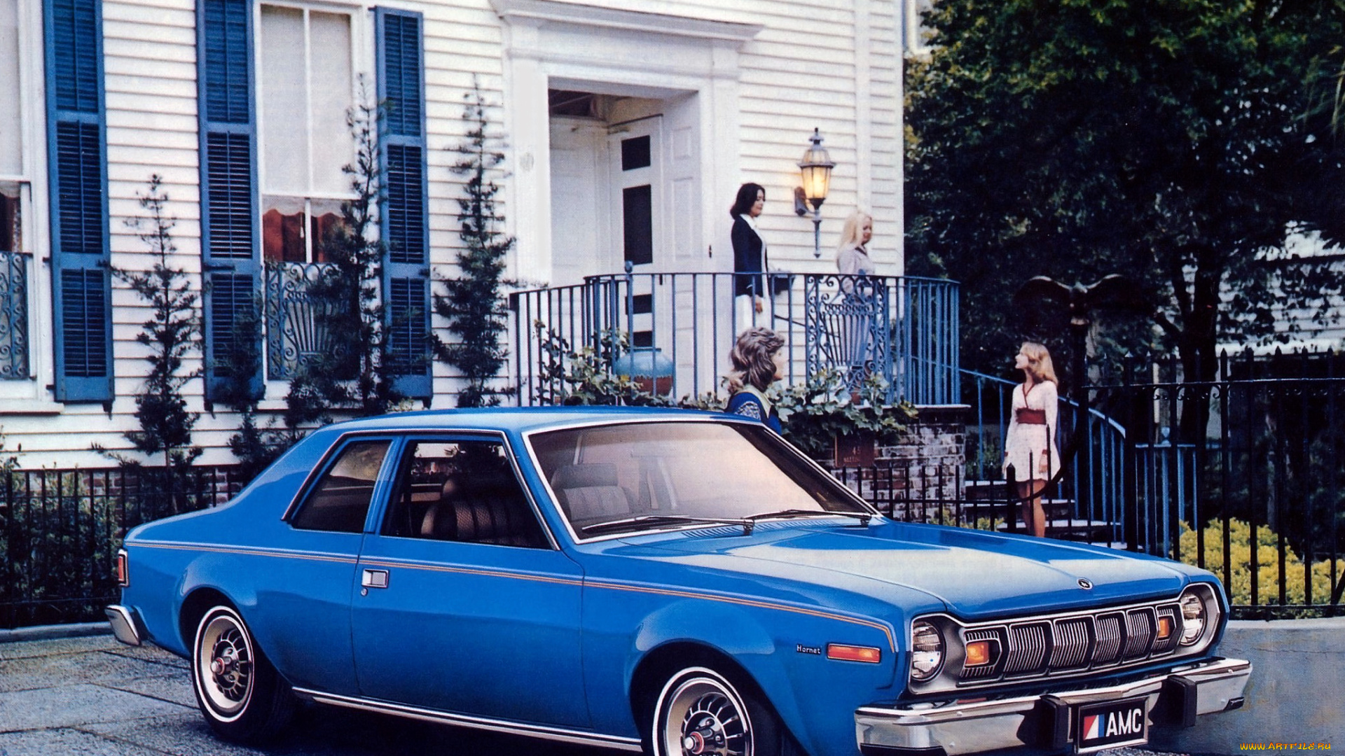 amc, hornet, door, sedan, автомобили