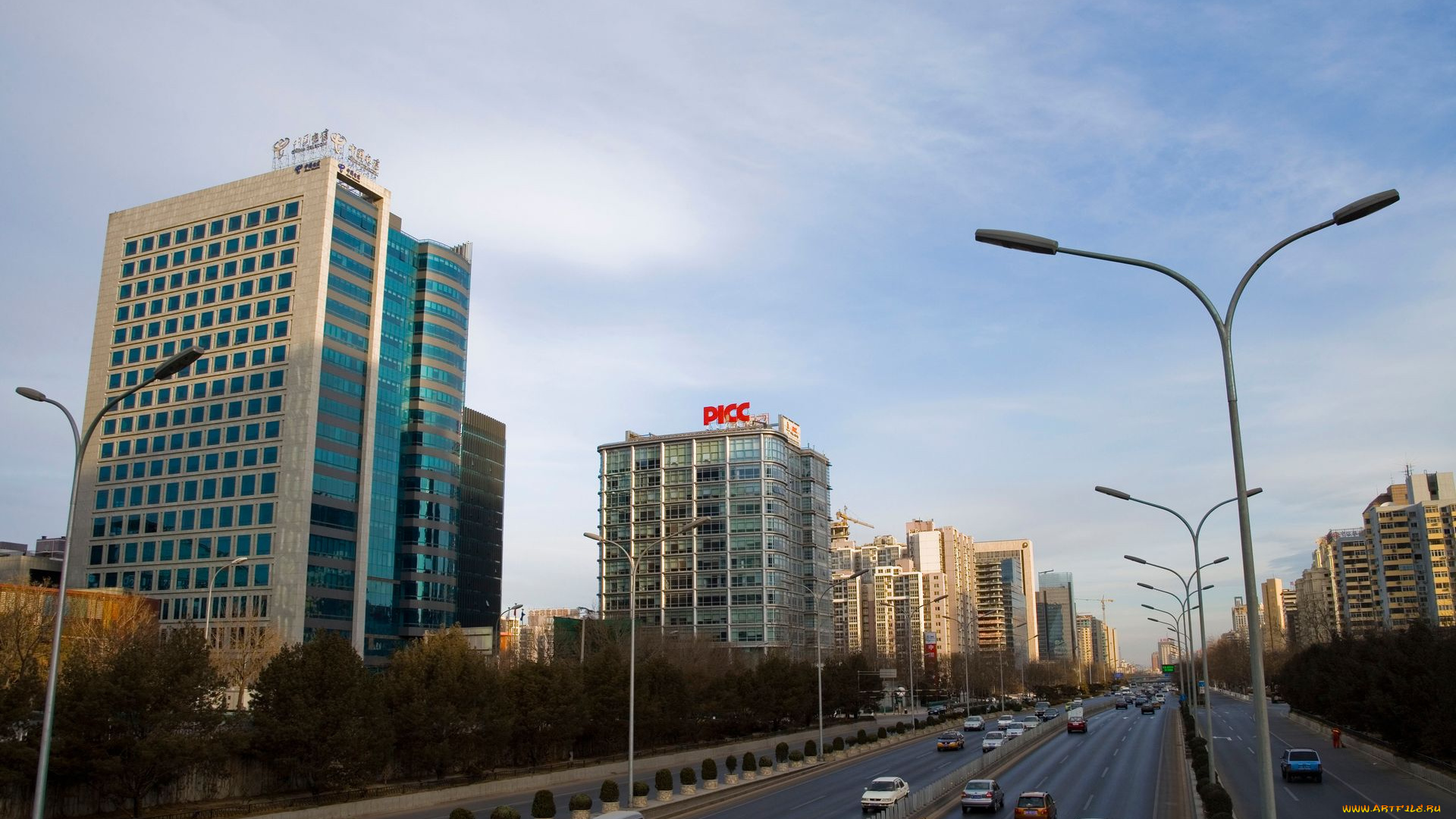 города, пекин, китай