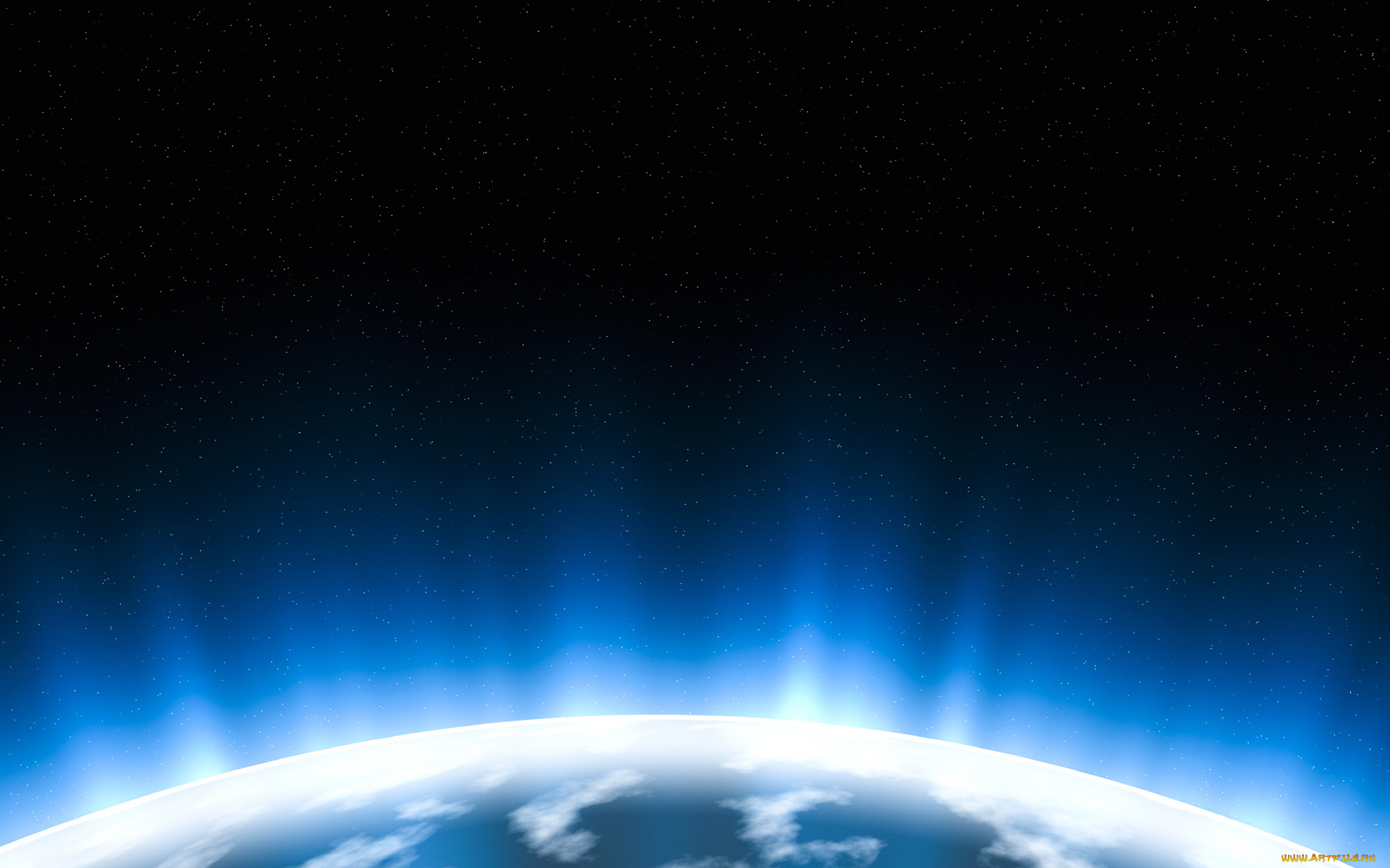 космос, арт, планета