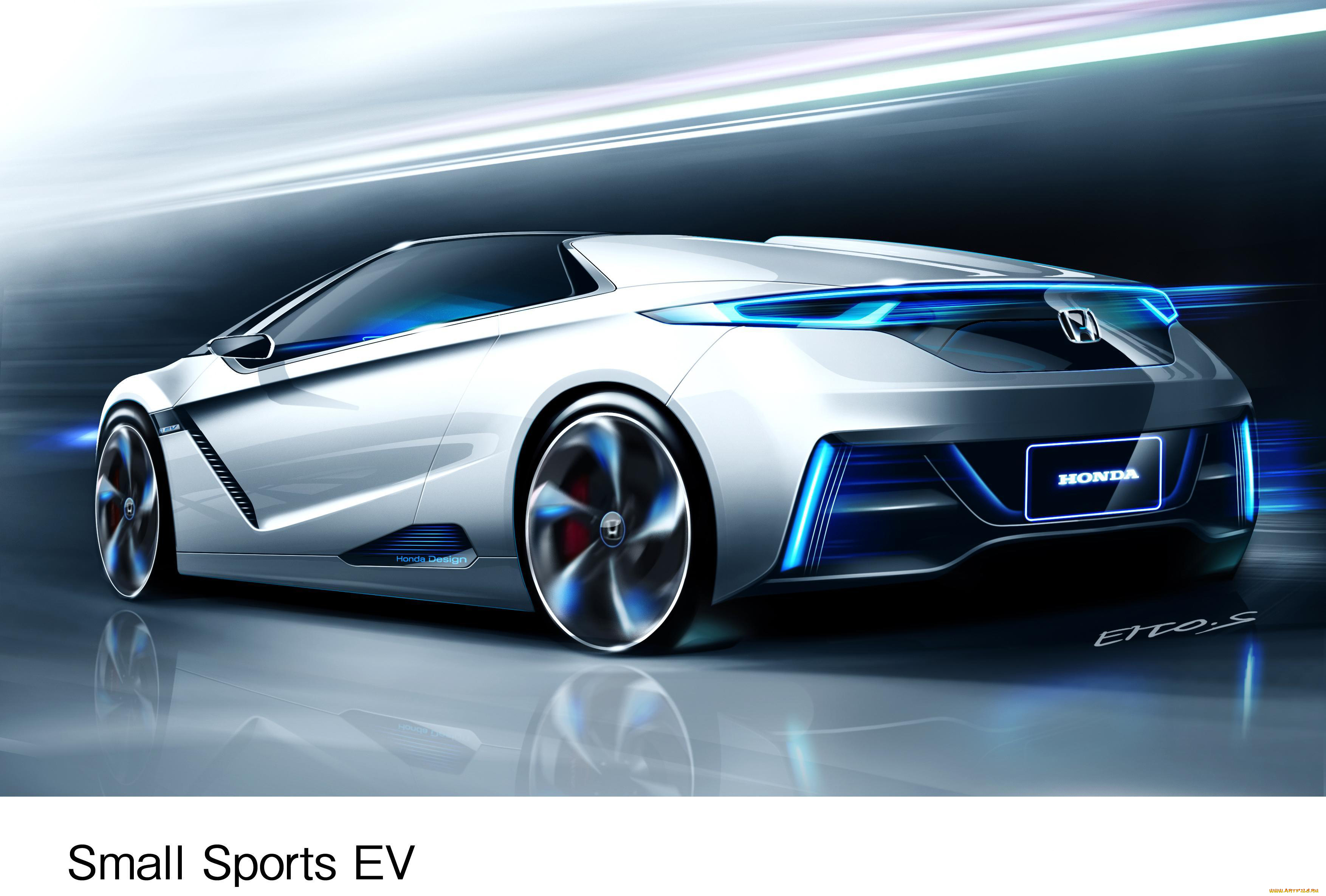 автомобили, 3д, honda